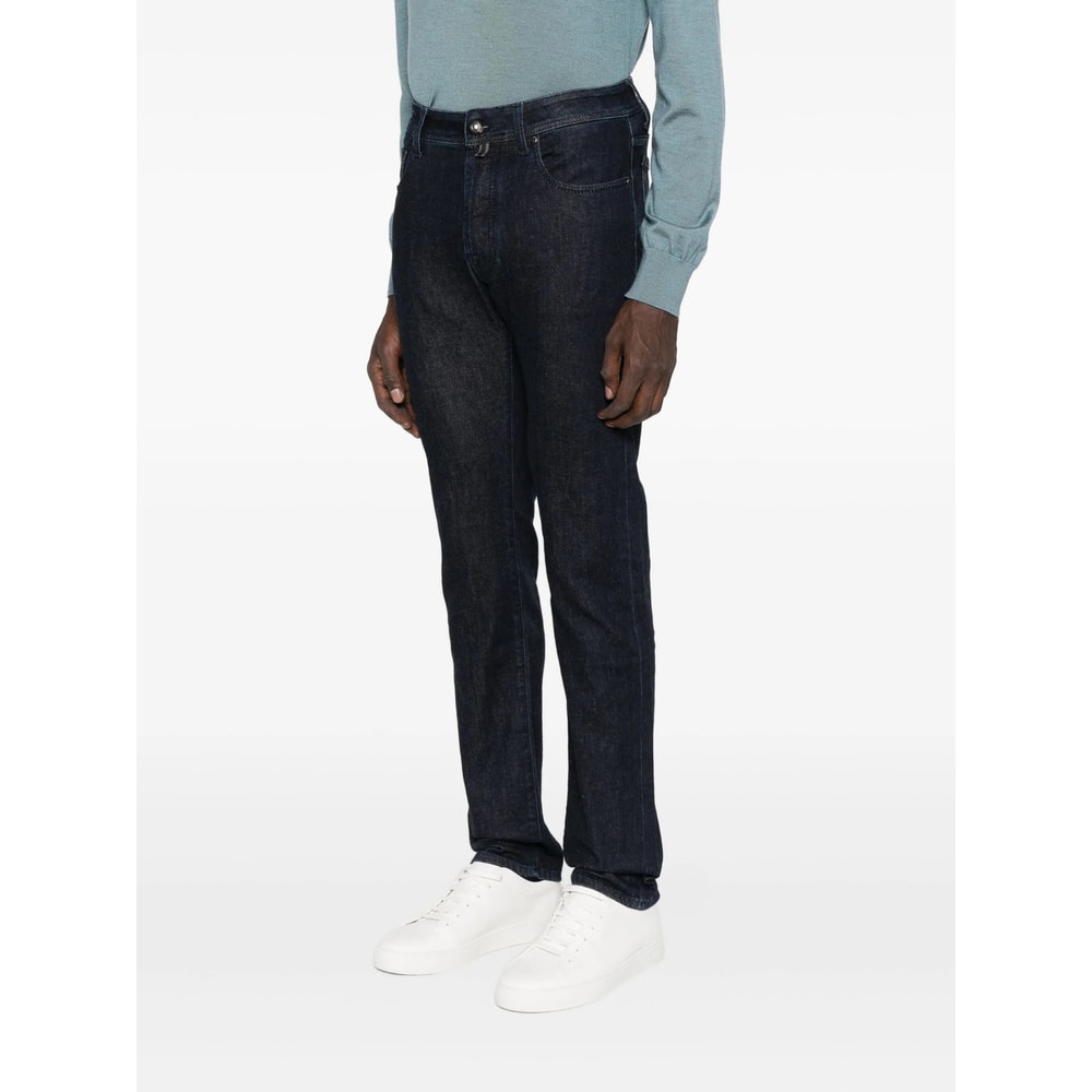 Jacob Cohen Nick Five-pocket Jeans In Black