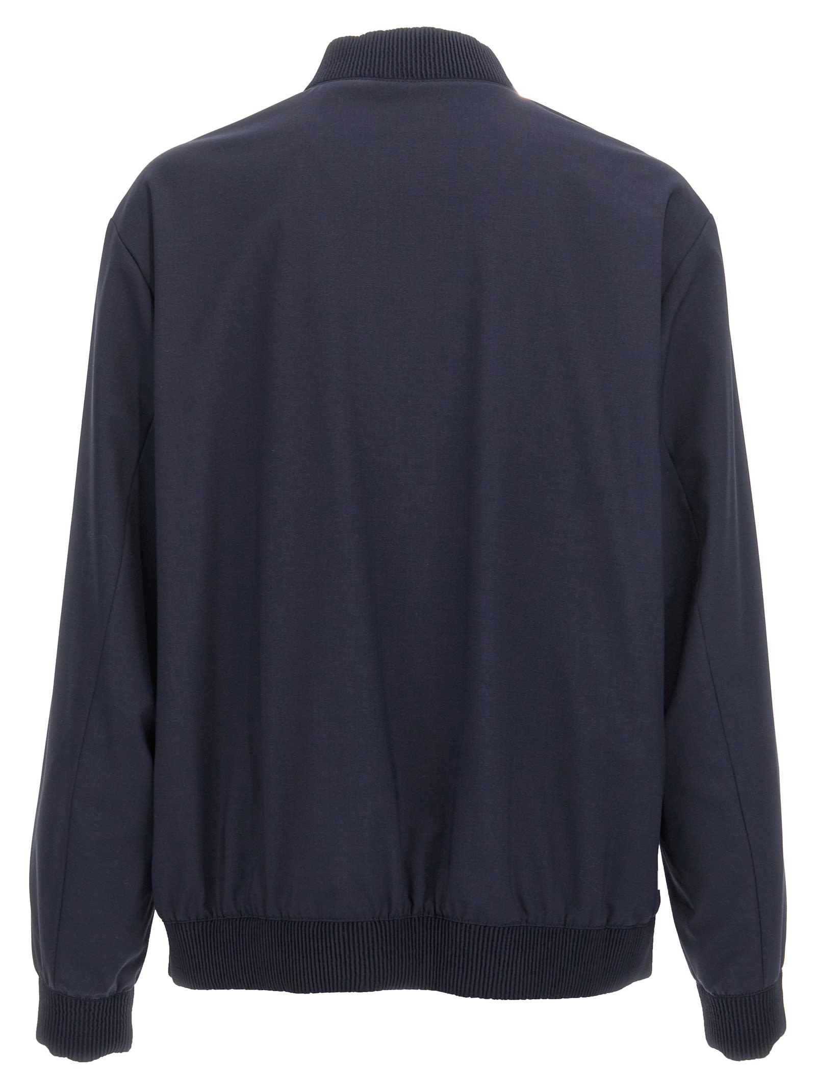 Shop Hugo Boss Hanry Bmb Jacket In Blue