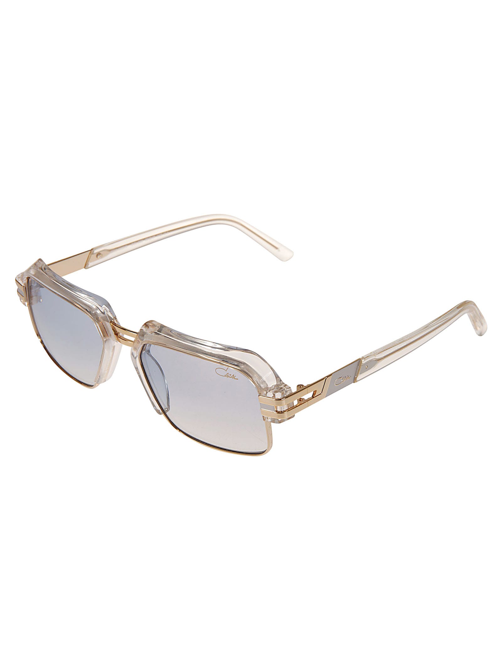 Cazal Transparent Square Frame Sunglasses In Col. 065