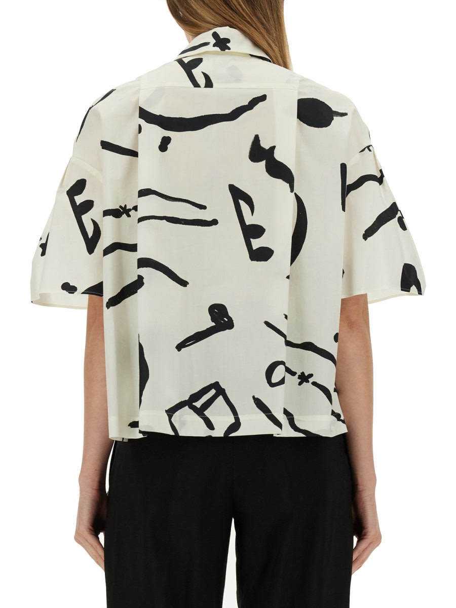 ALYSI POLO SHIRT PRINTED ORCHESTRA