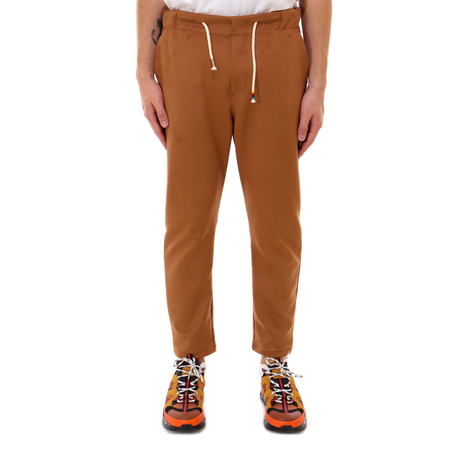 Silted Trouser In Brown