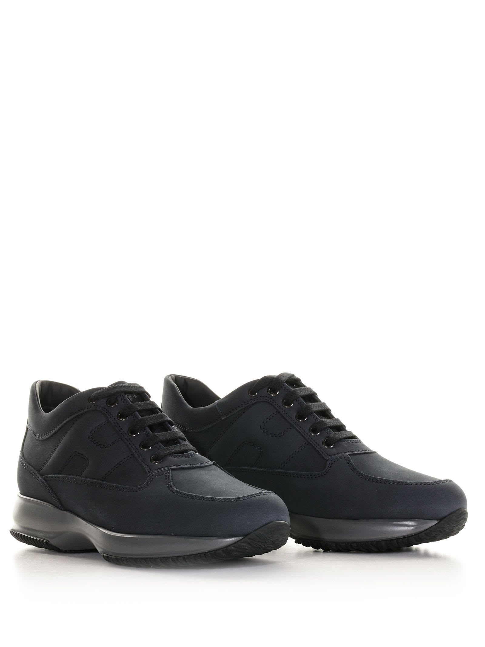 Shop Hogan Sneakers Interactive In Nero