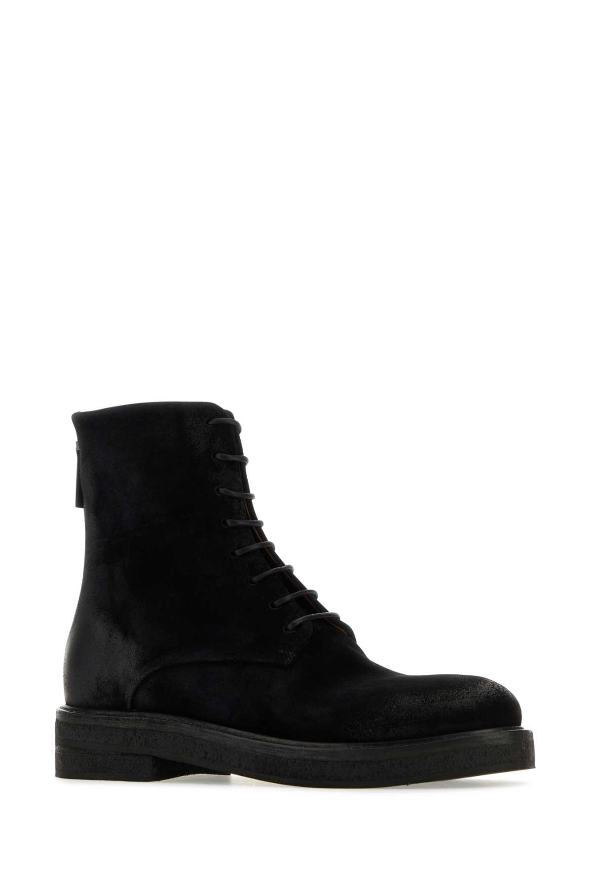 Marsèll Black Suede Ankle Boots