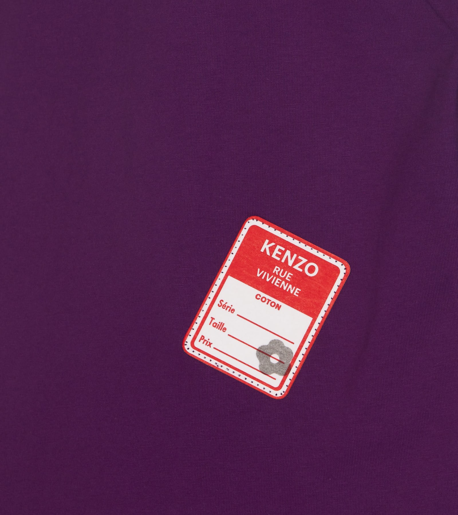 Shop Kenzo Rue Vivienne T-shirt In Purple