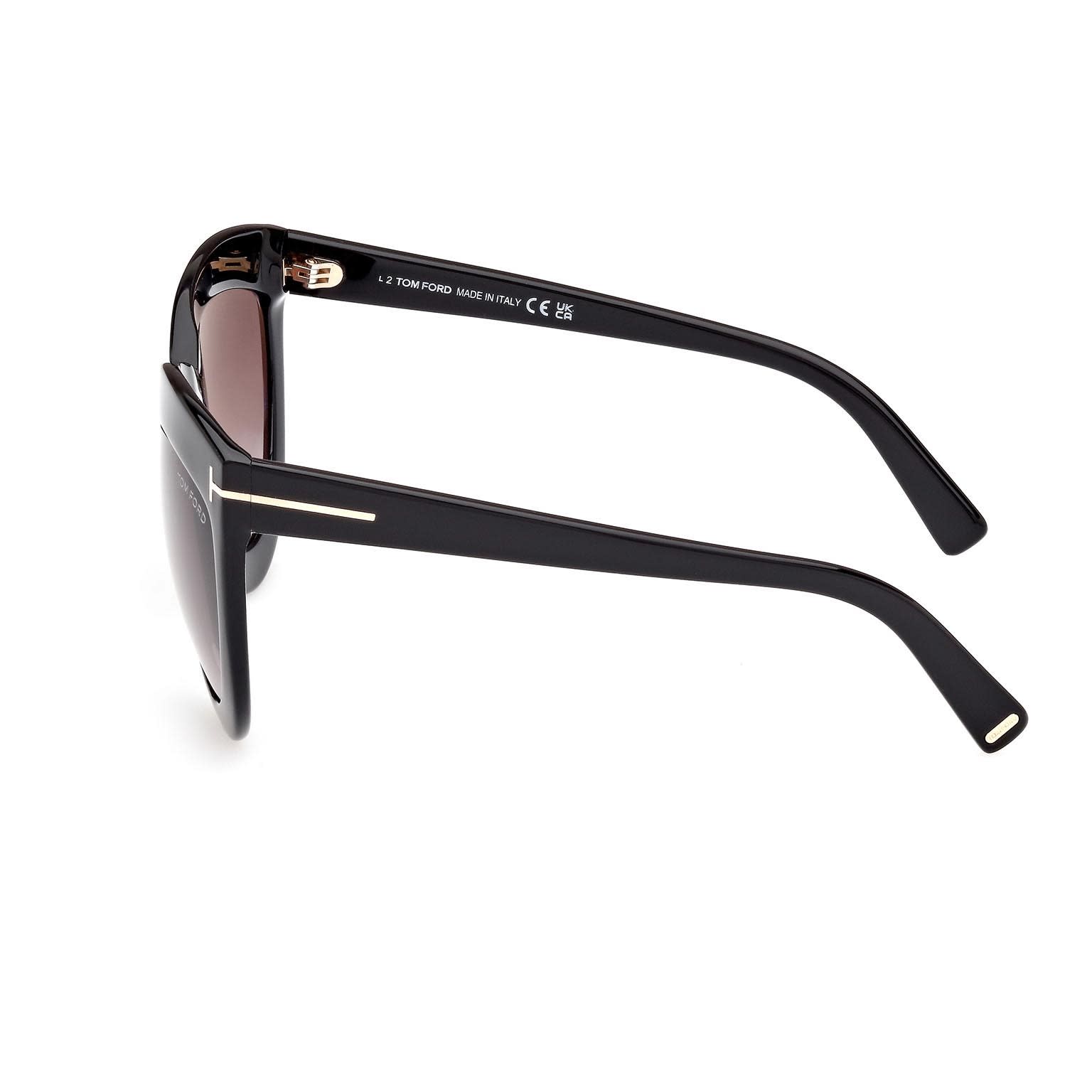 Shop Tom Ford Sunglasses In Nero/grigio