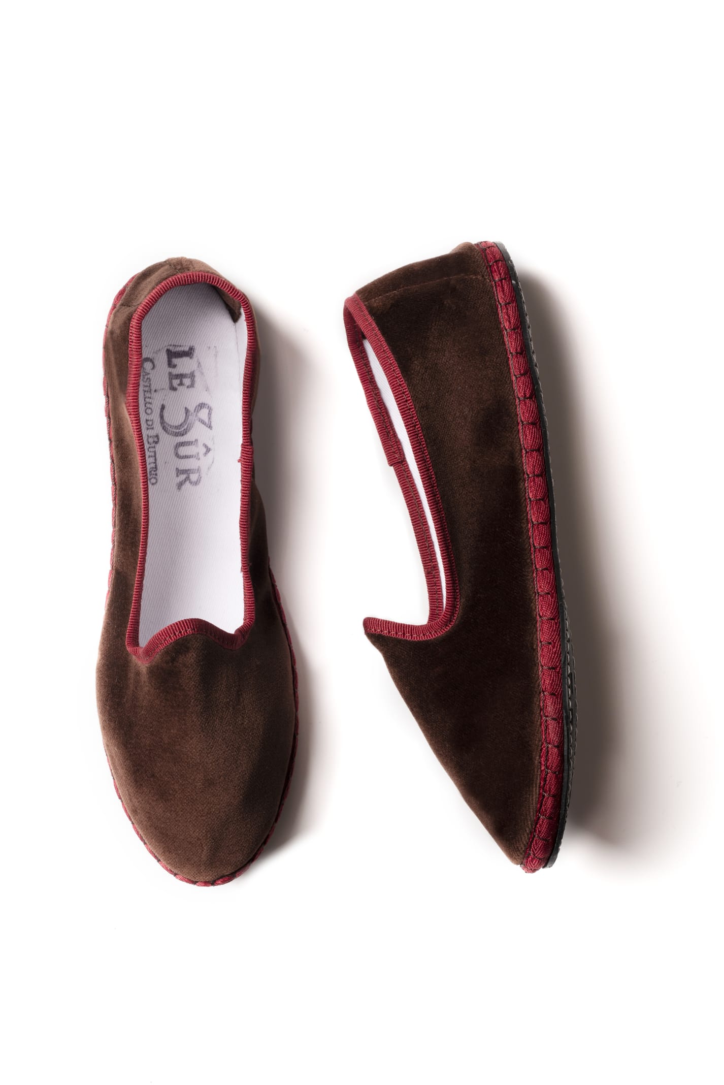 Shop Le Sur Friulana Loafer In Brown & Red