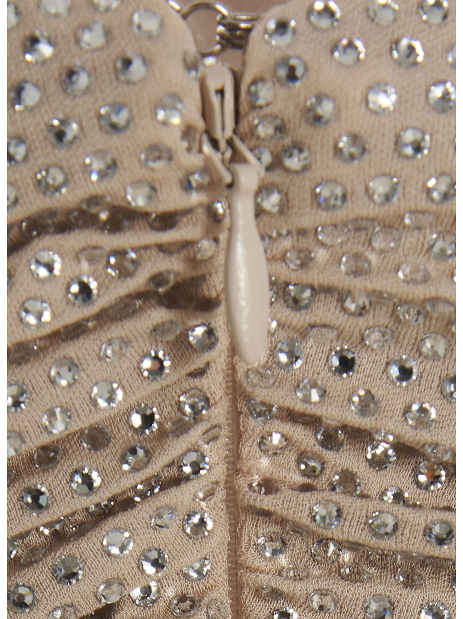 ALEXANDRE VAUTHIER DIAMOND CRYSTALLIZED BUSTIER SHORT DRESS 