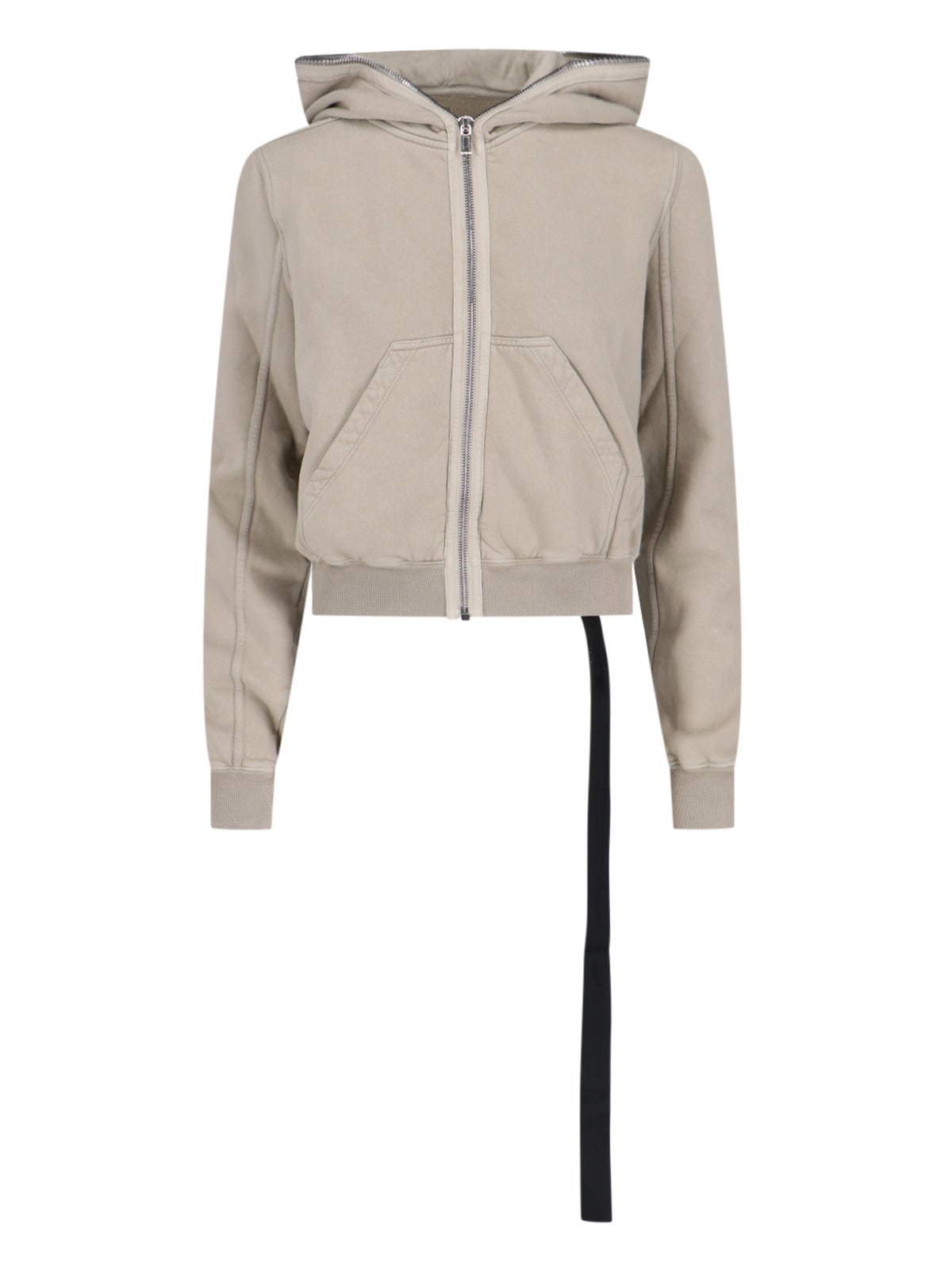 Shop Drkshdw Porterville Zip Sweatshirt In Beige