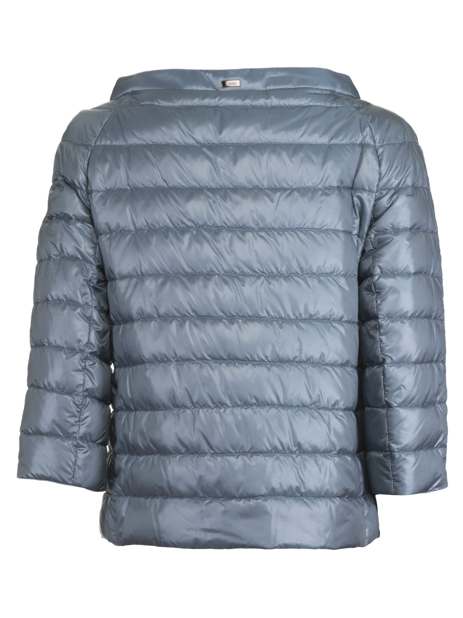 Herno Quilted Three-quarter Sleeve Jacket