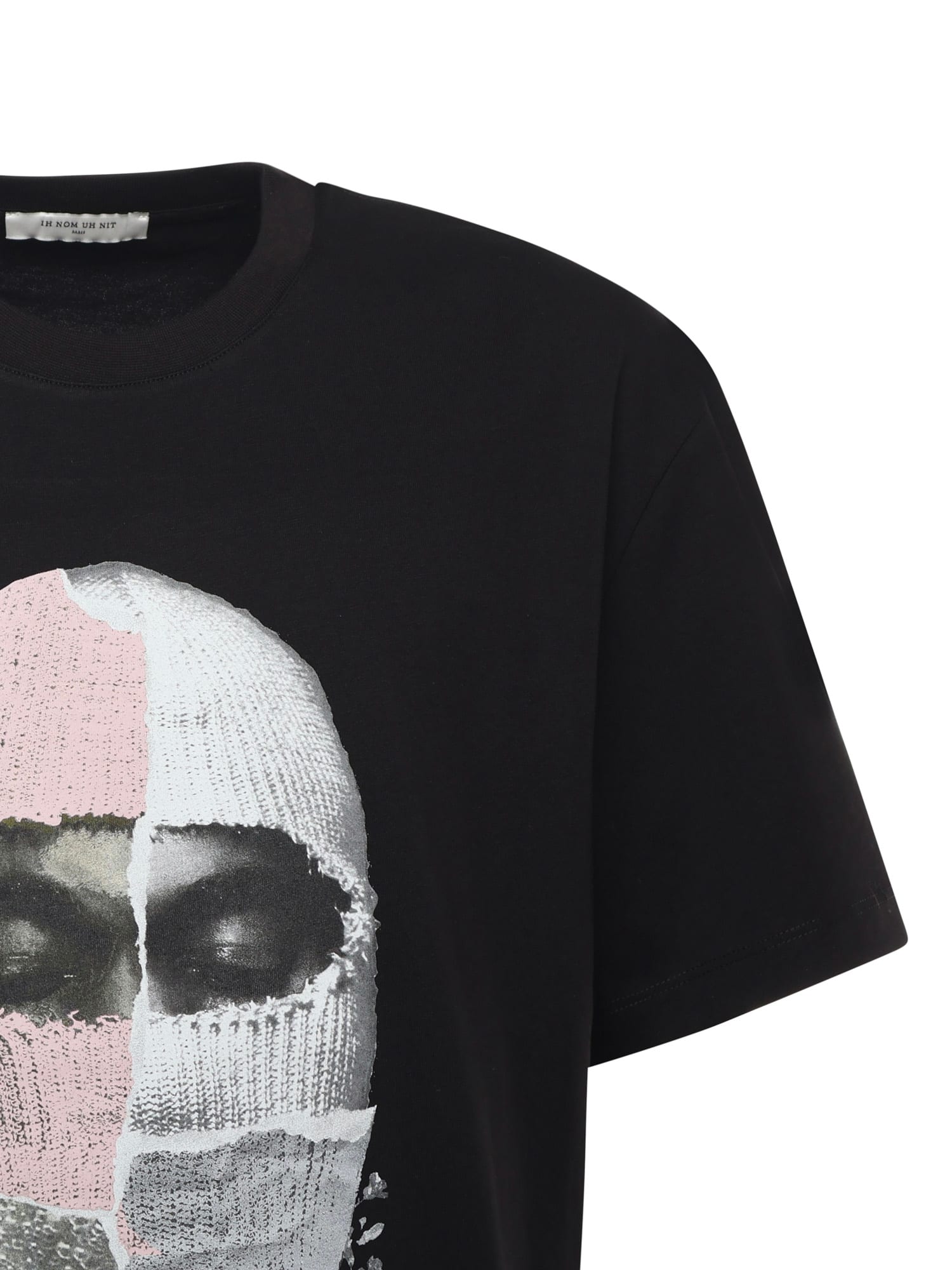 Ih Nom Uh Nit Graphic Printed Crewneck T-shirt In Black