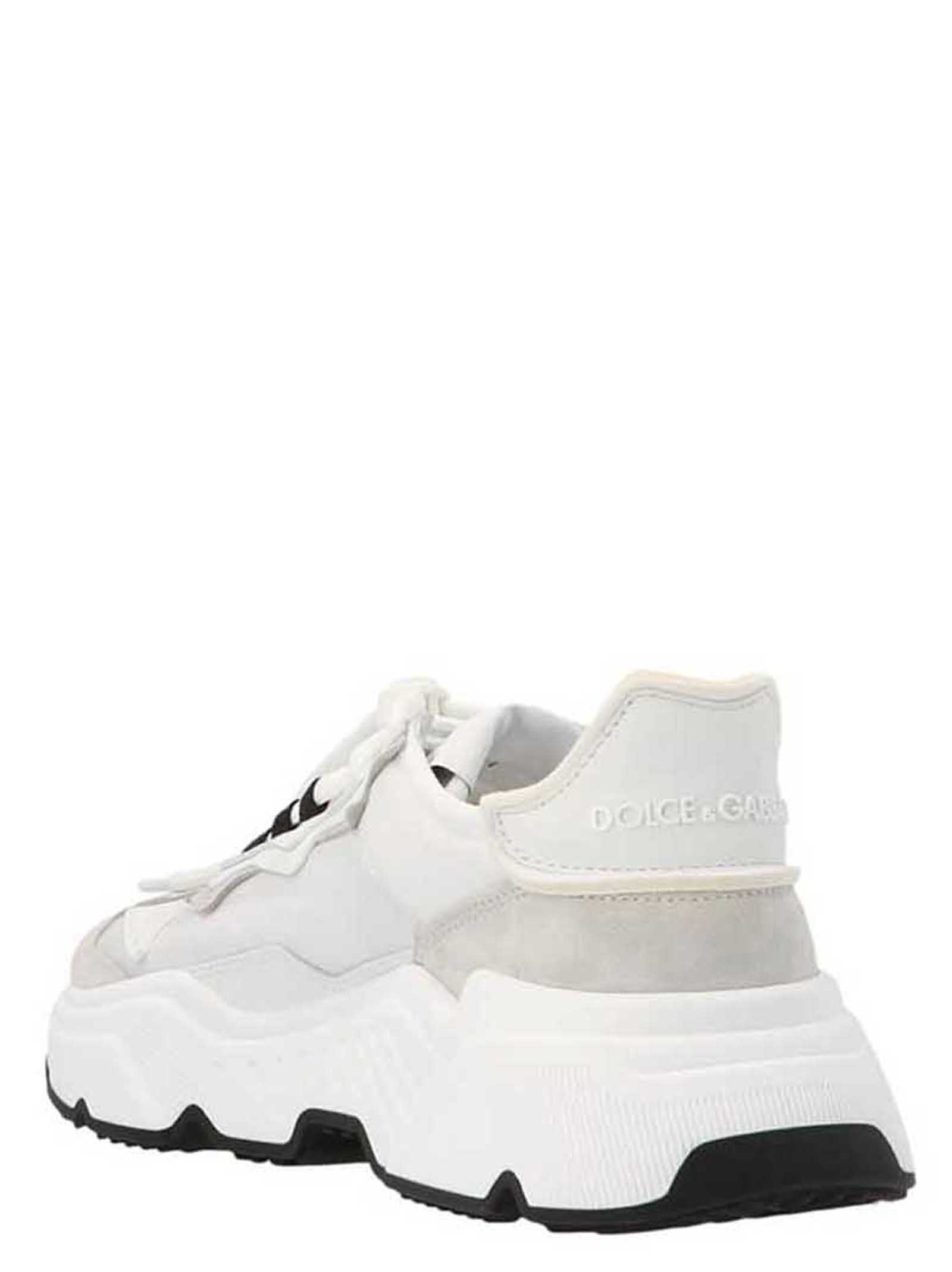 Shop Dolce & Gabbana Daymaster Sneakers In White