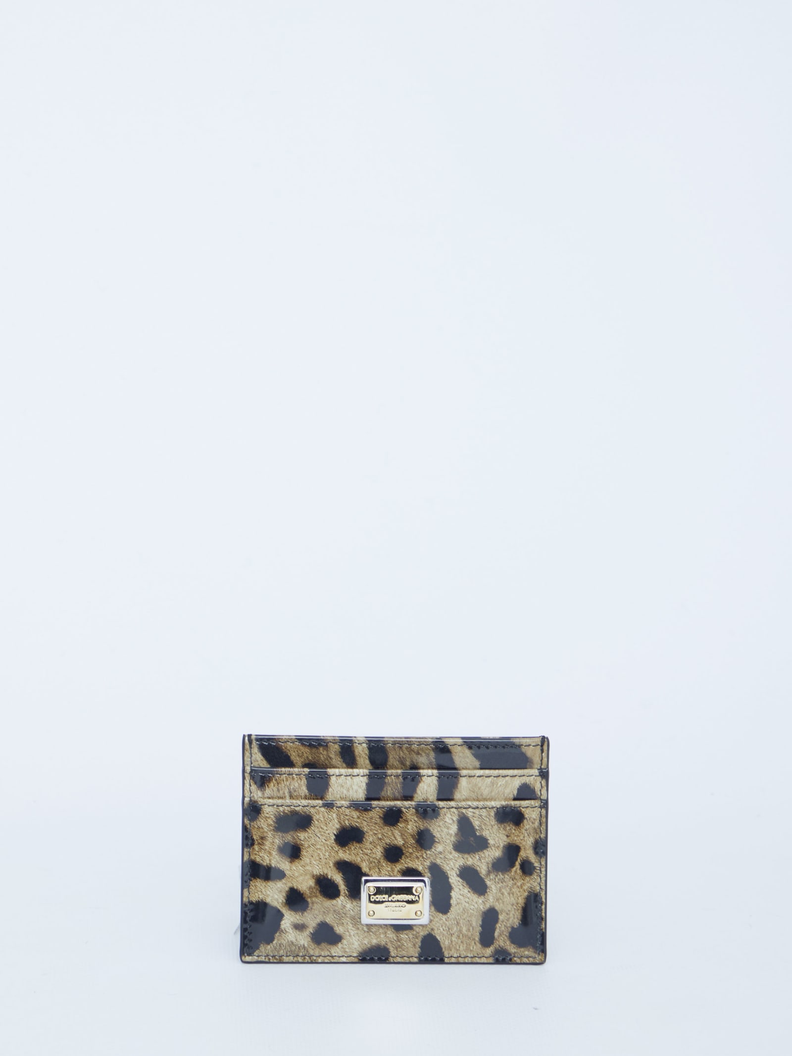 Dolce & Gabbana Leo-print Cardholder