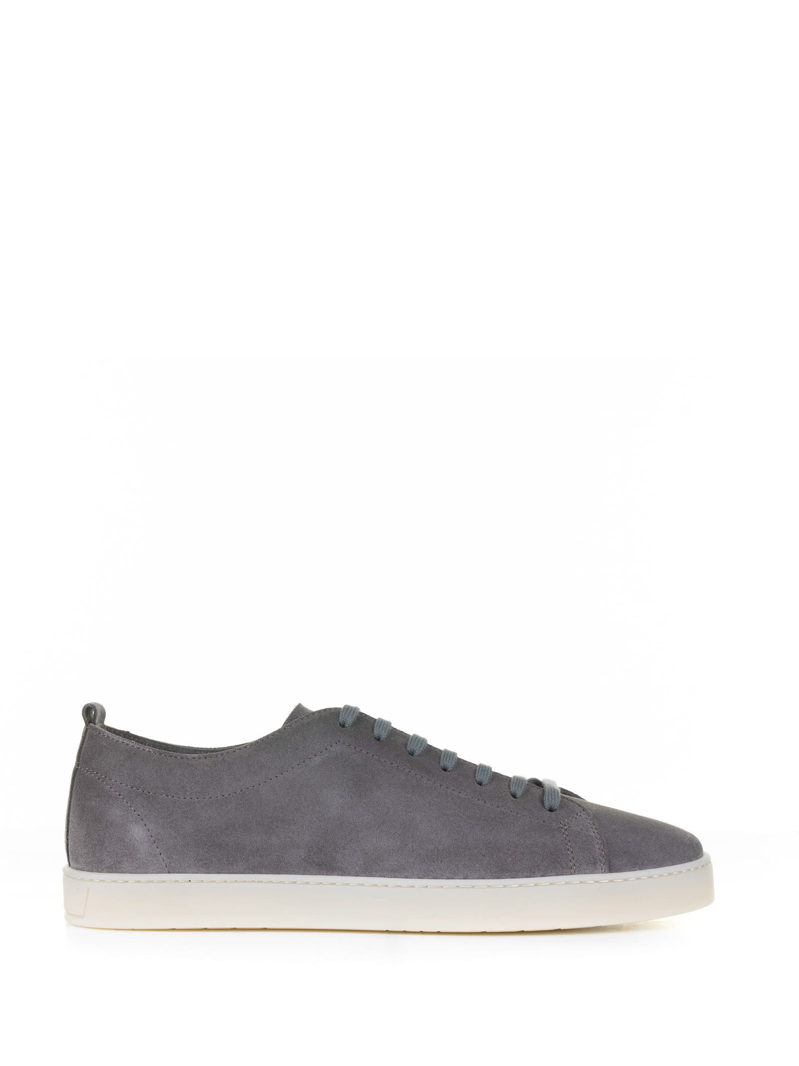 Gray Leather Sneaker