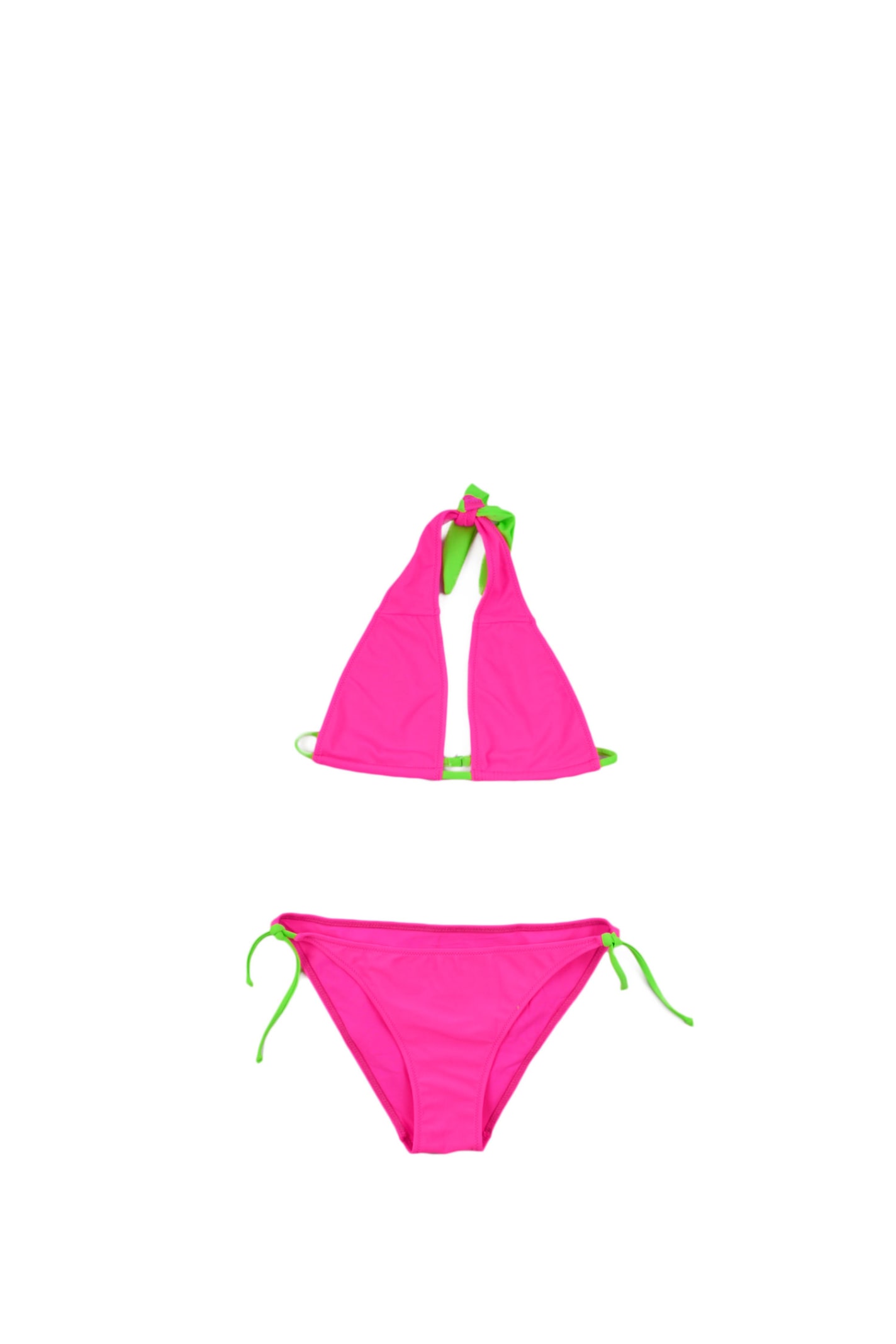 Mc2 Saint Barth Kids' Bikini Suit In Rose