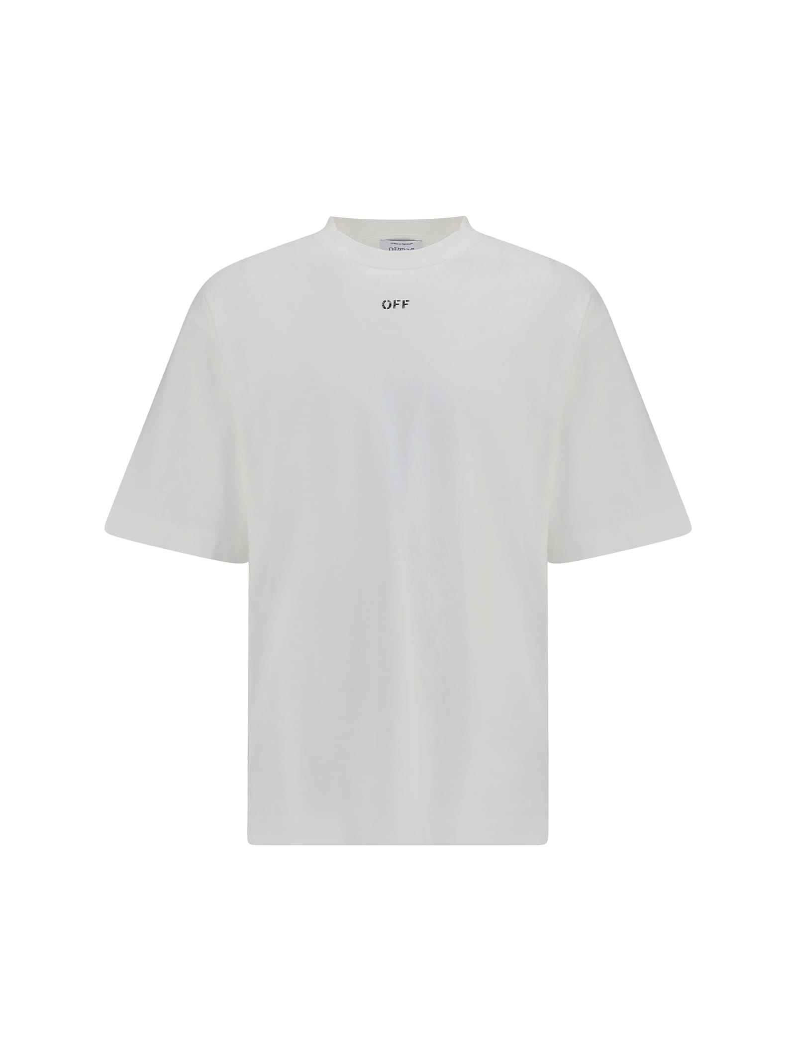 Off-white Thinkman Arrow Skate Logo Tee In Neutral