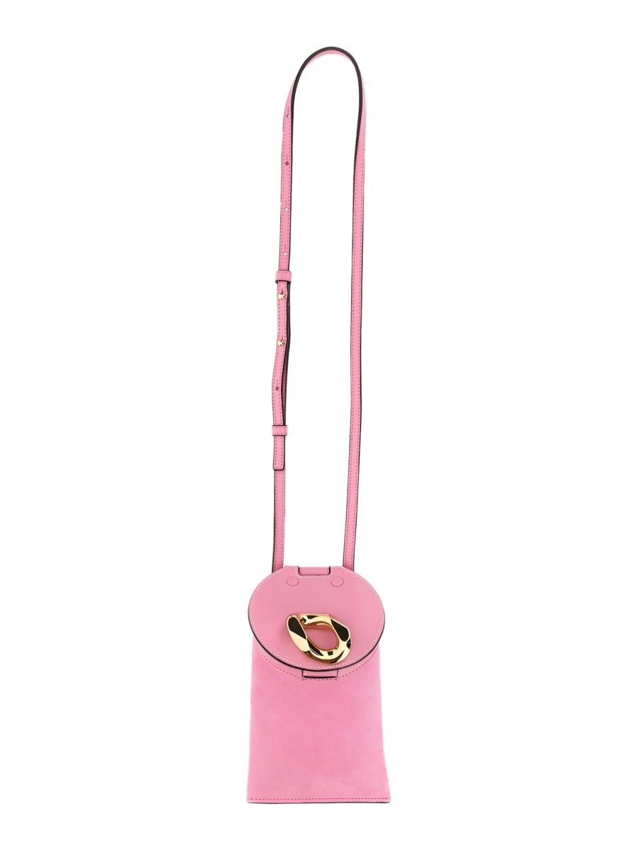 Jw Anderson Borsa Chain Lid Pocket In Pink