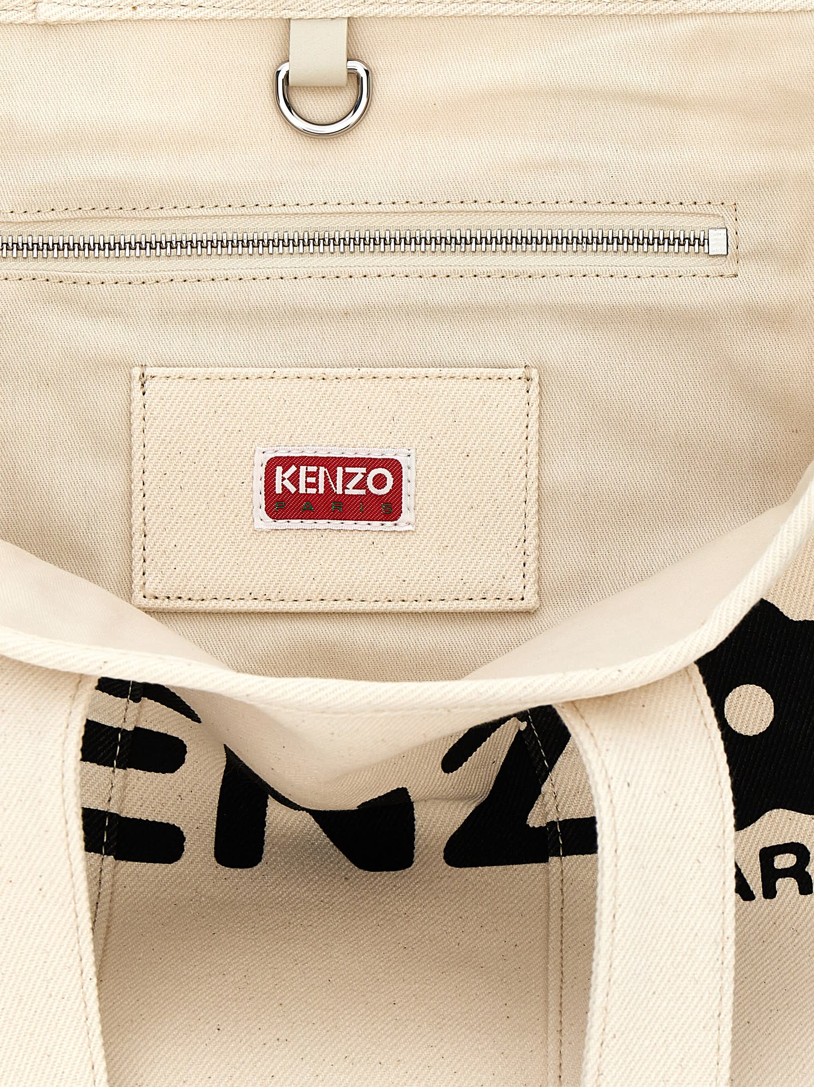 Shop Kenzo Utility Shopping Bag In White