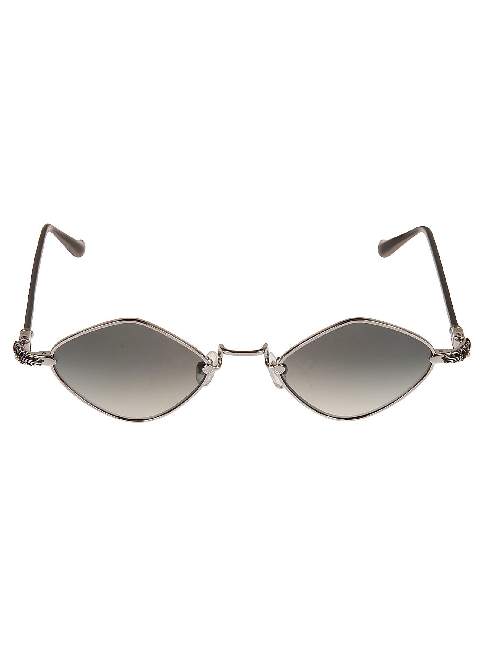 Chrome Hearts Diamond Dog Sunglasses In Grey
