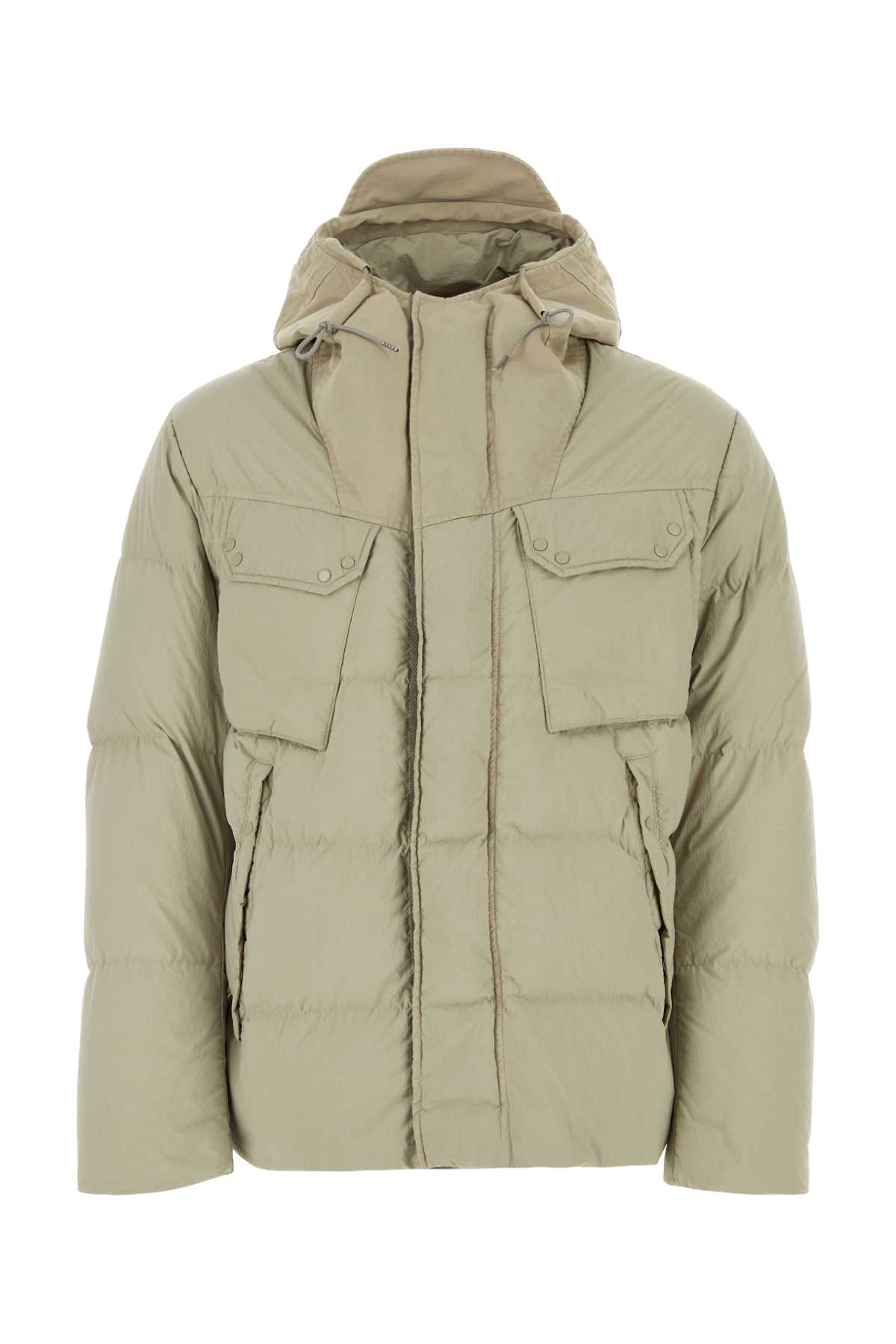 Sand Nylon Grays Down Jacket