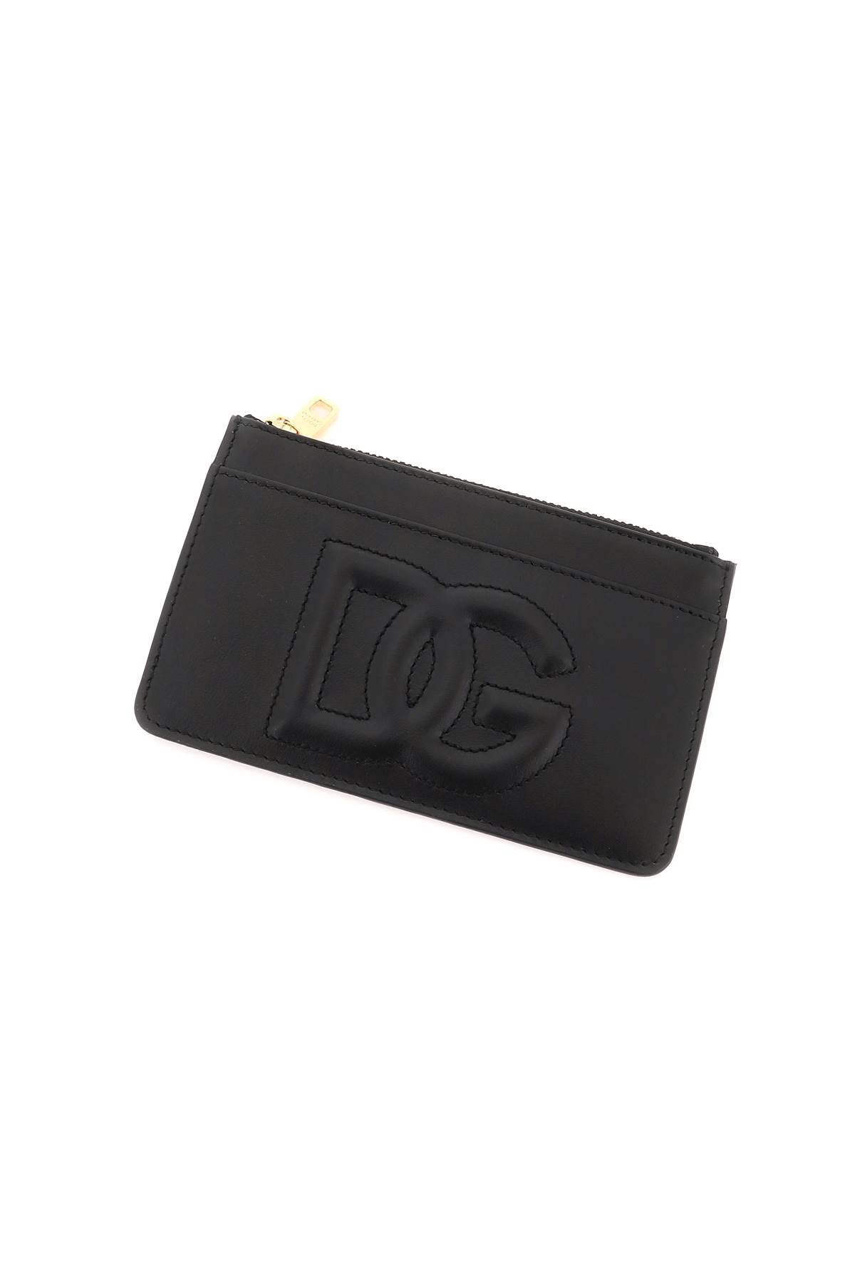 Shop Dolce & Gabbana Logoed Cardholder In Nero (black)