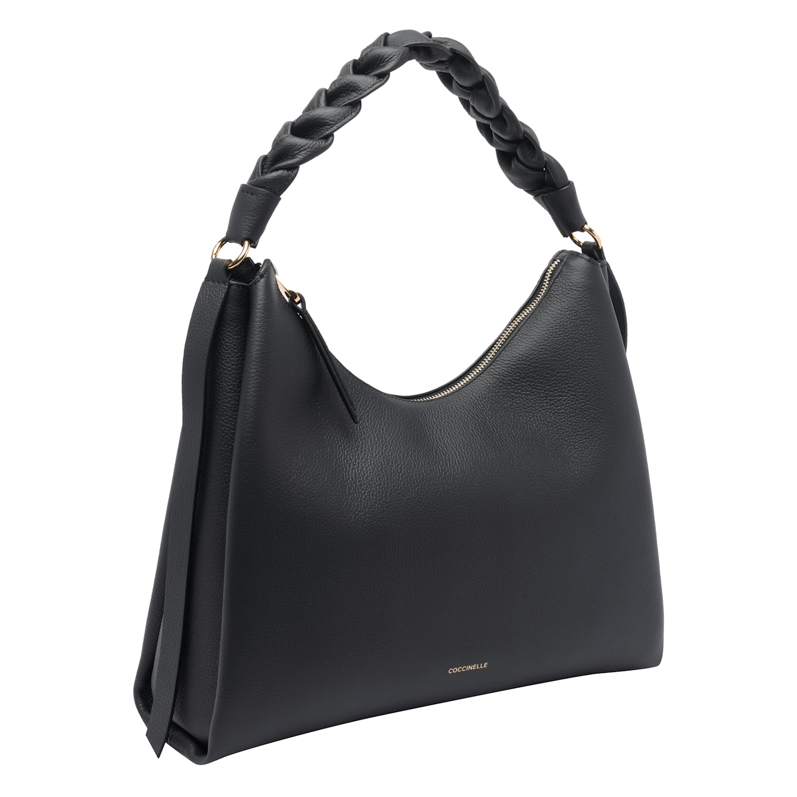Coccinelle Medium Boheme Shoulder Bag In Black