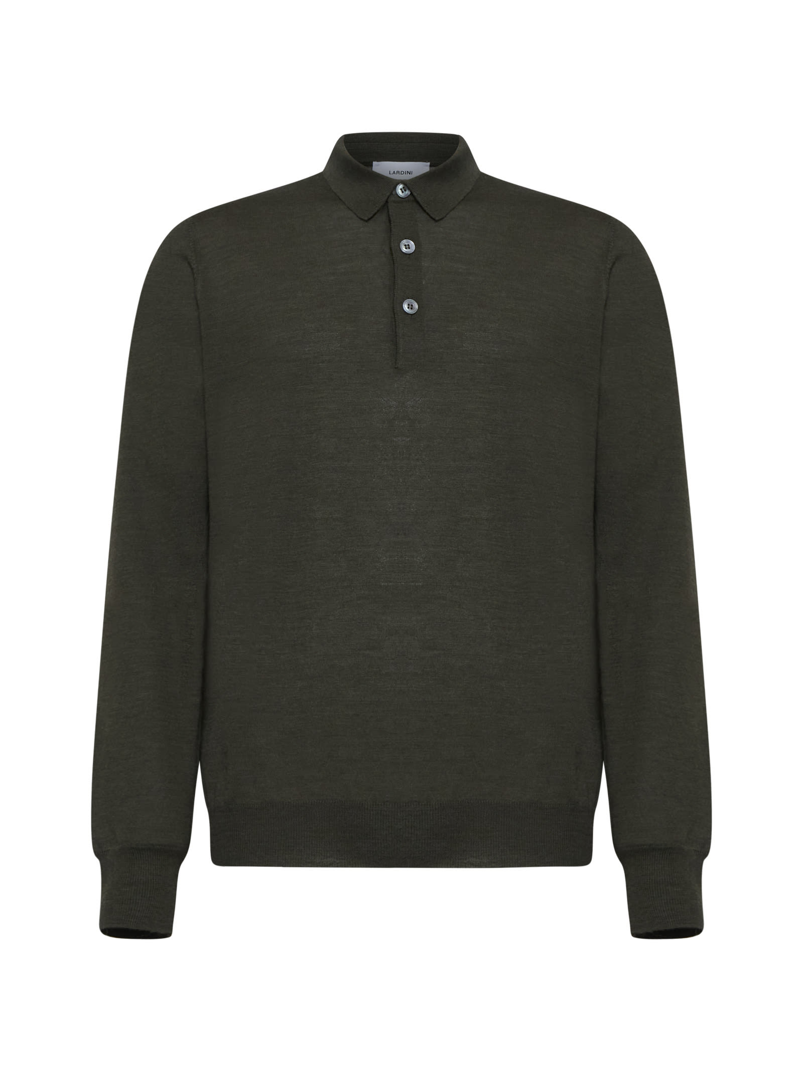 Shop Lardini Polo Shirt In Green