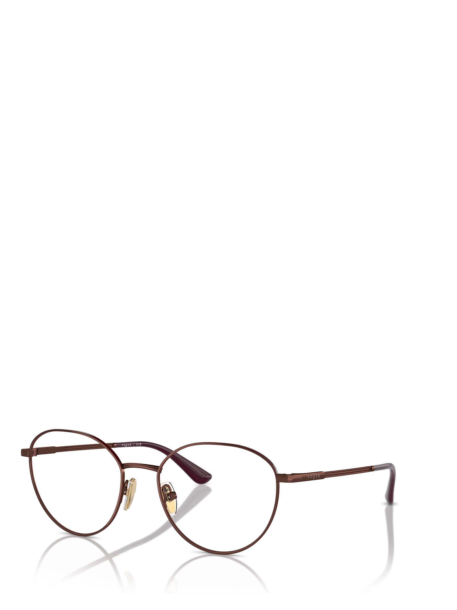 Shop Vogue Eyewear Vo4306 Copper / Top Bordeaux Glasses