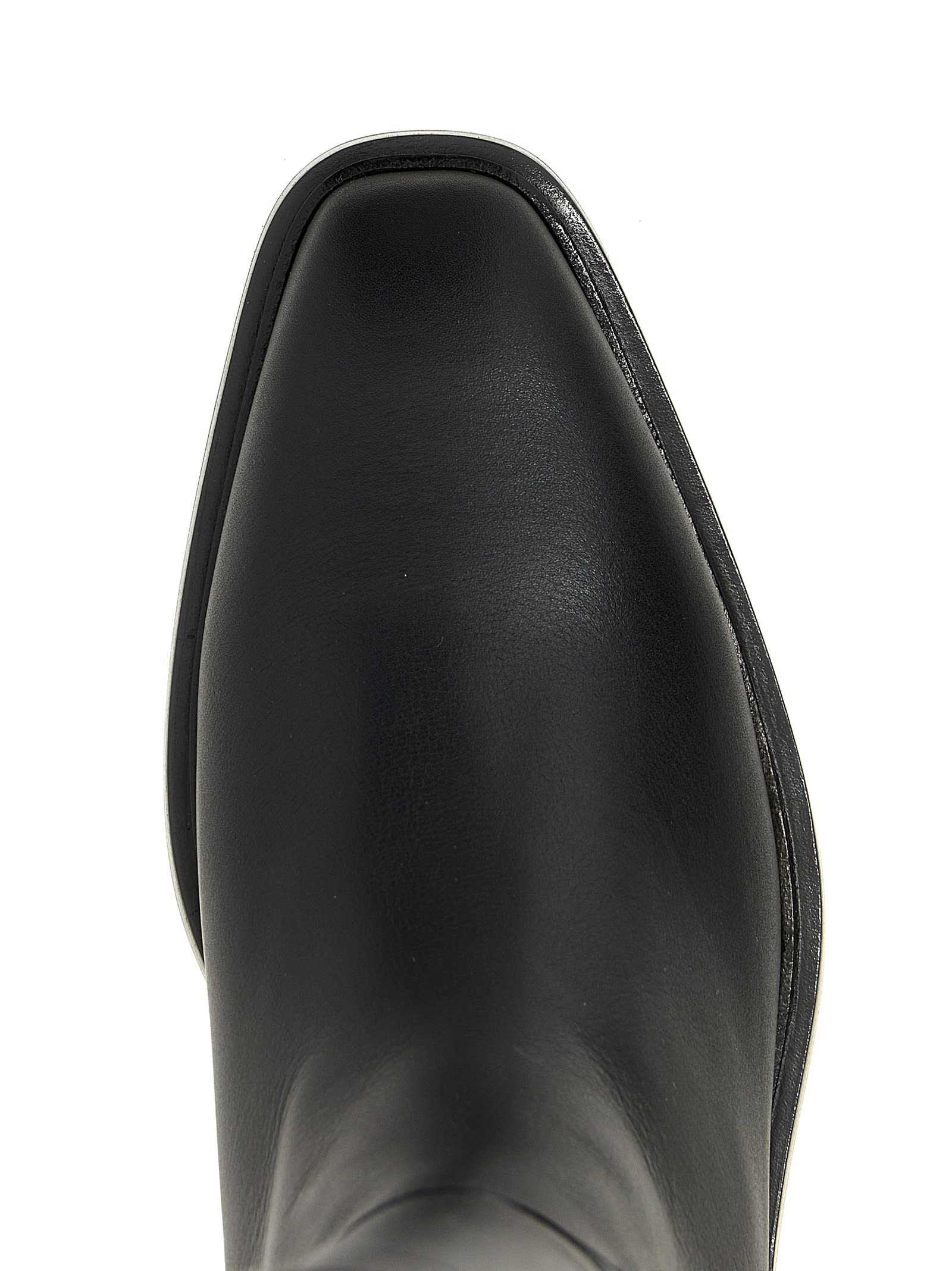 Shop Ferragamo Roly Boots In Black