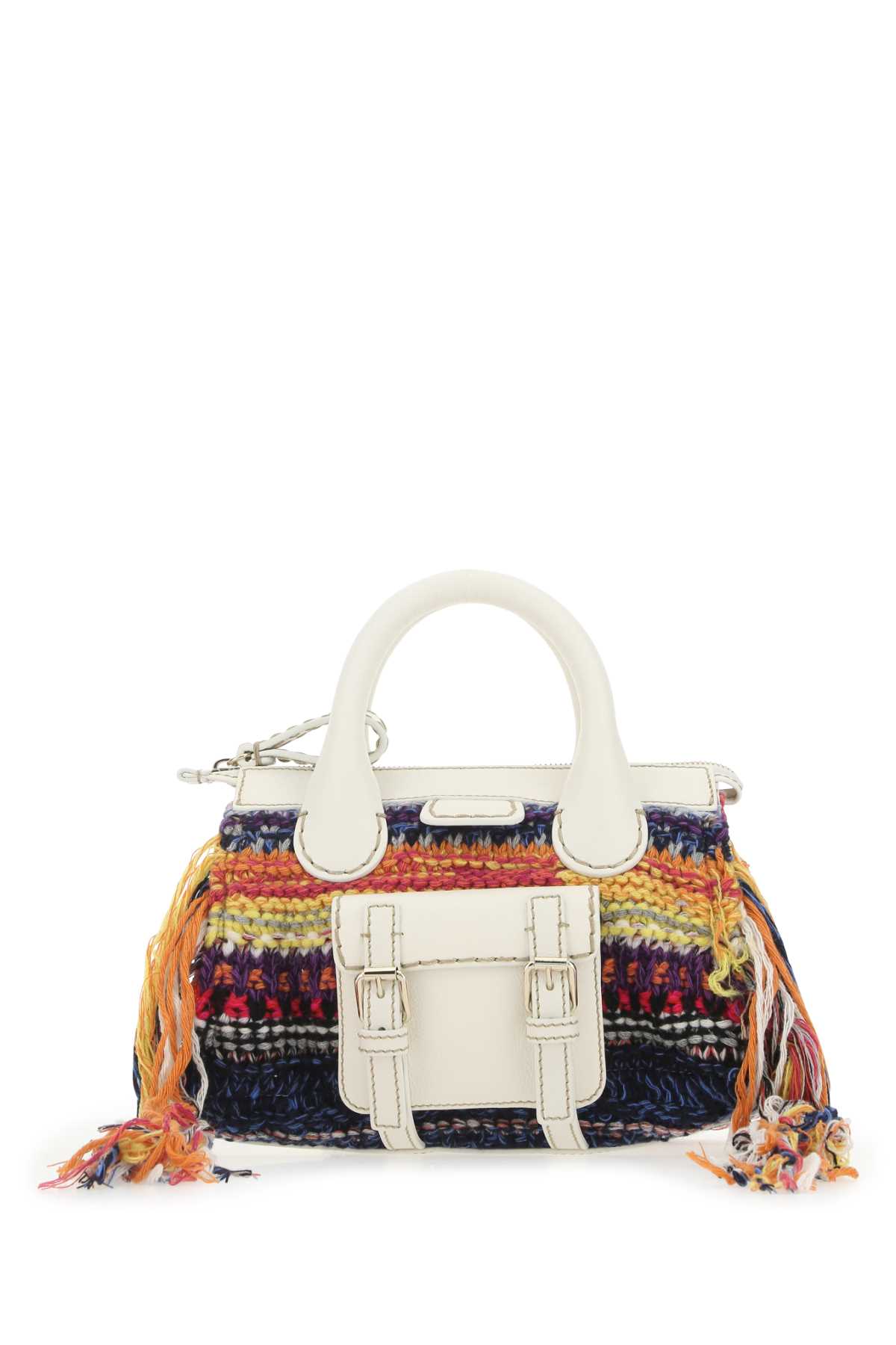 Chloé Multicolor Fabric Mini Edith Handbag