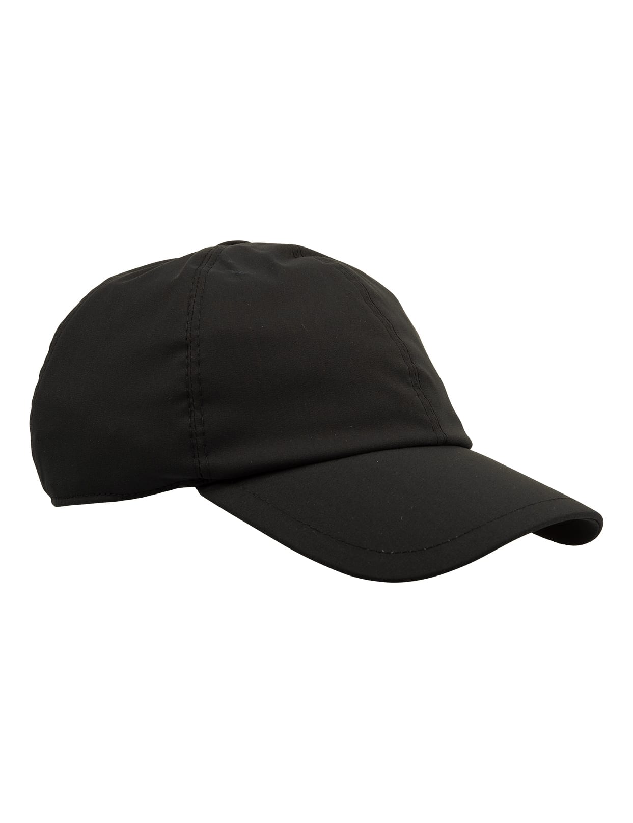 Shop Fedeli Man Anthracite Technical Fabric Baseball Hat In Grey