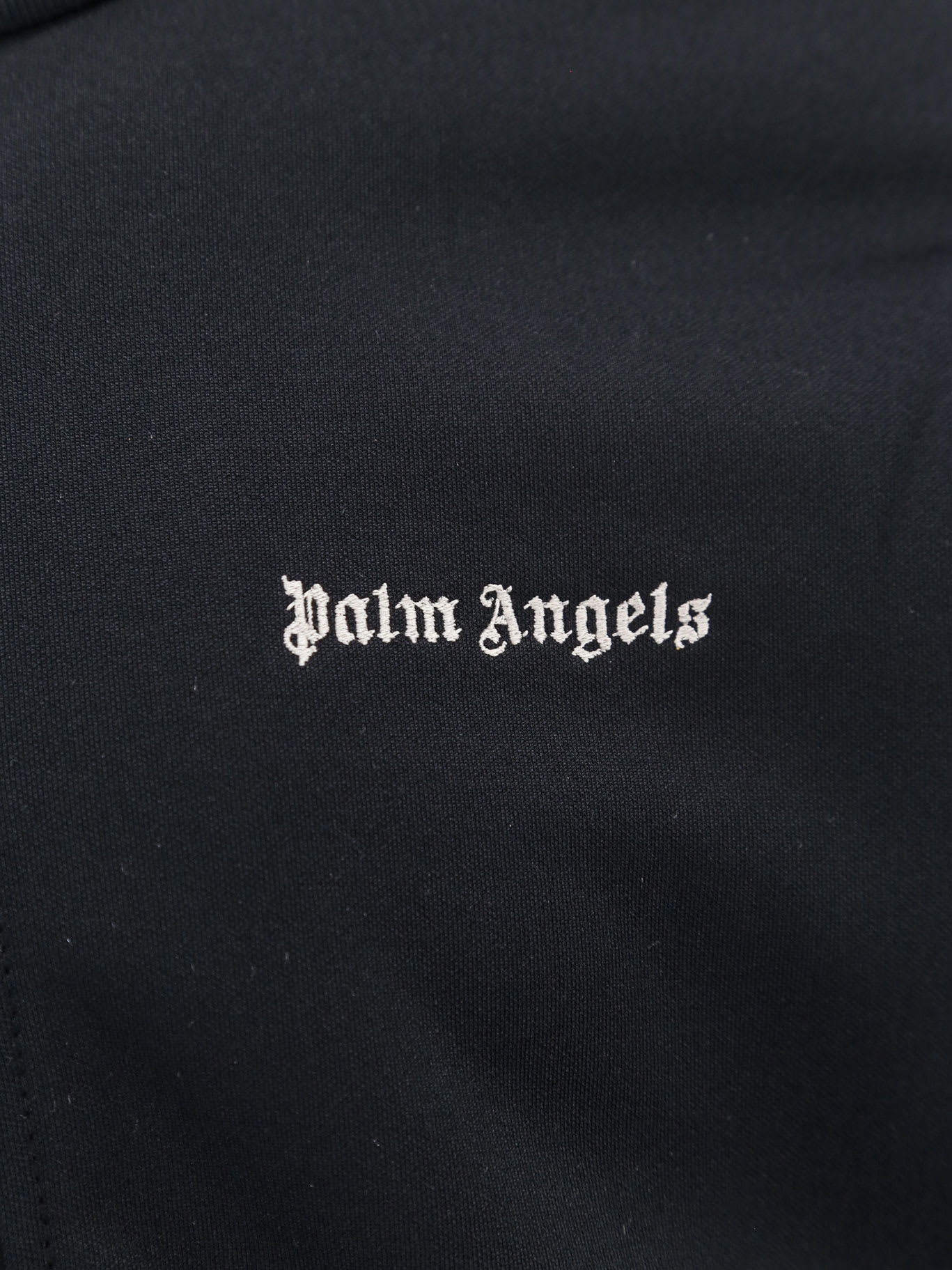 Shop Palm Angels Sweatshirt In Black Off White