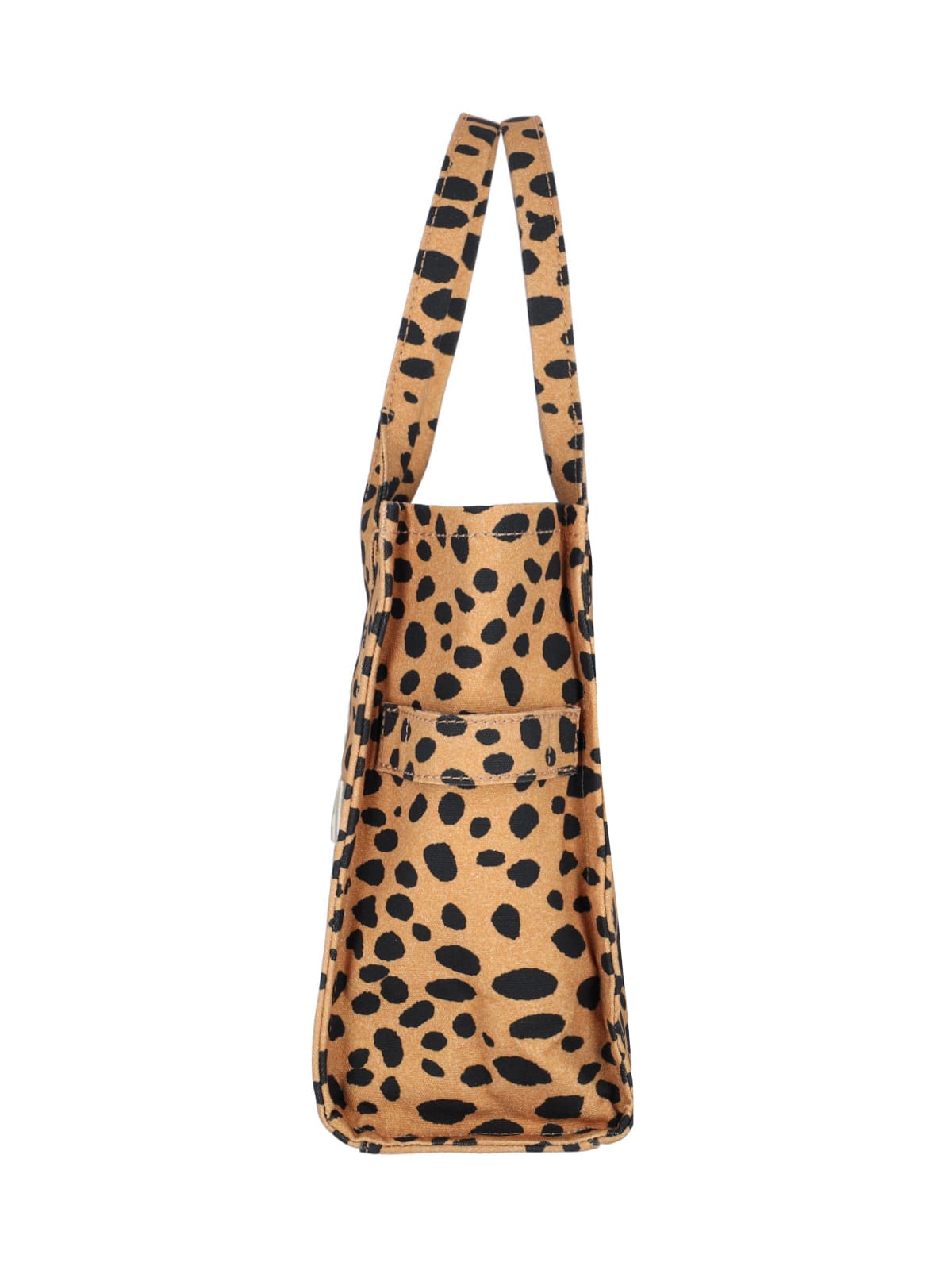 Marc Jacobs Cheetah Large Tote Bag In Black Leo