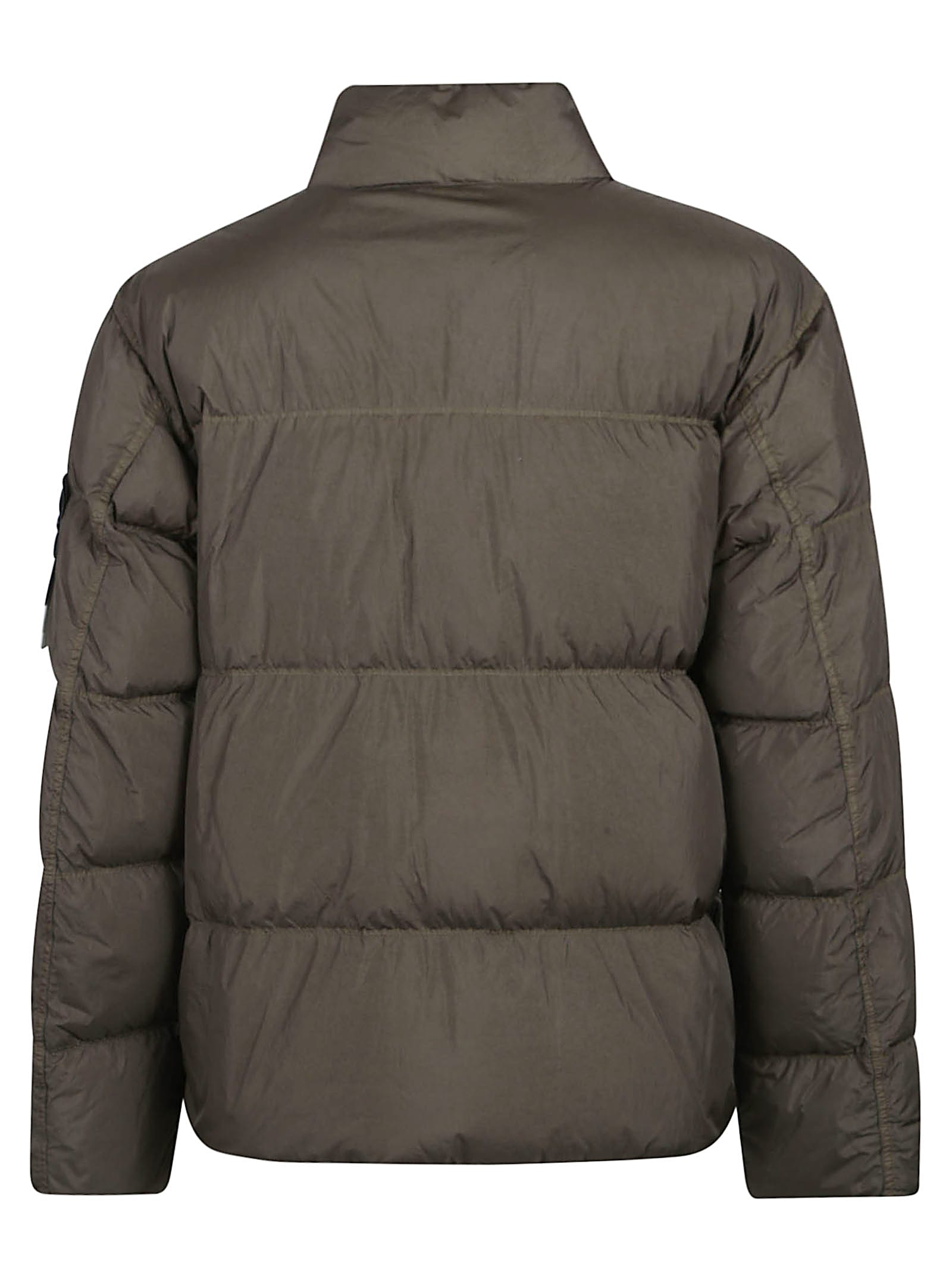 Stone Island Rds Bomber Jacket In Brown