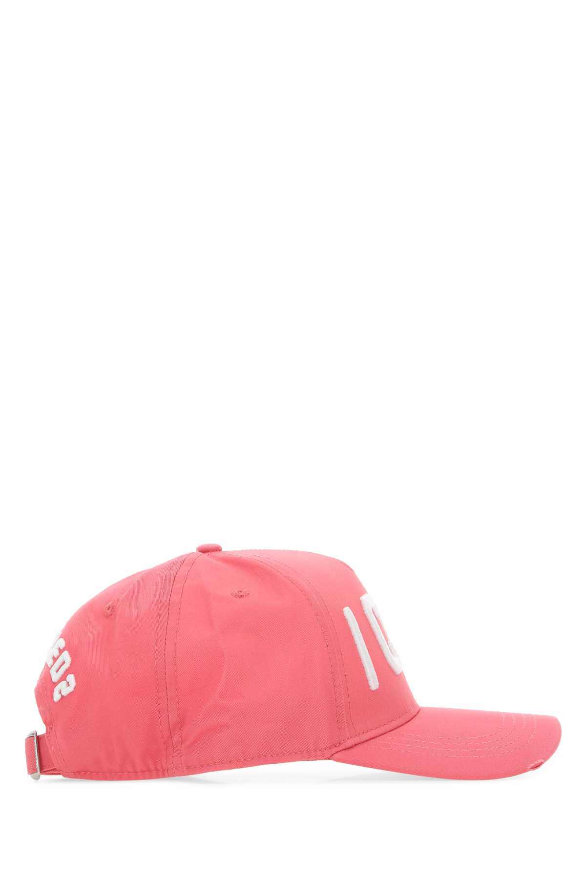 Shop Dsquared2 Pink Cotton Baseball Cap In M1972