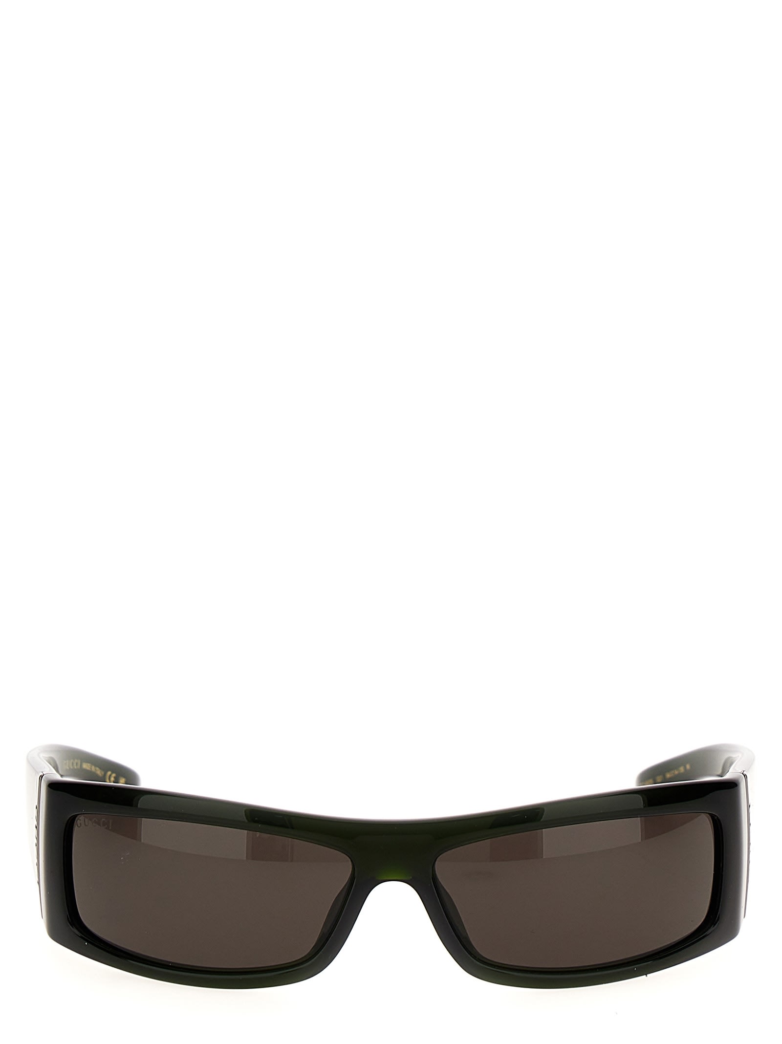 GUCCI RECTANGULAR LOGO SUNGLASSES