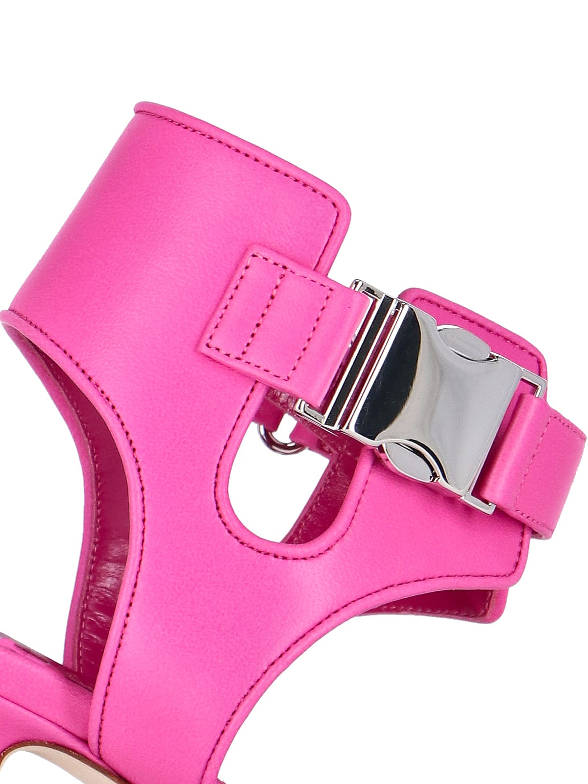 Shop Manolo Blahnik Pollux Sandals In Pink