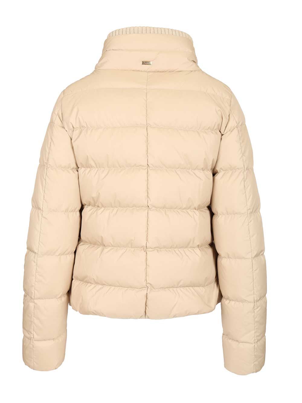 Herno Chamonix Nylon Cape In Pink