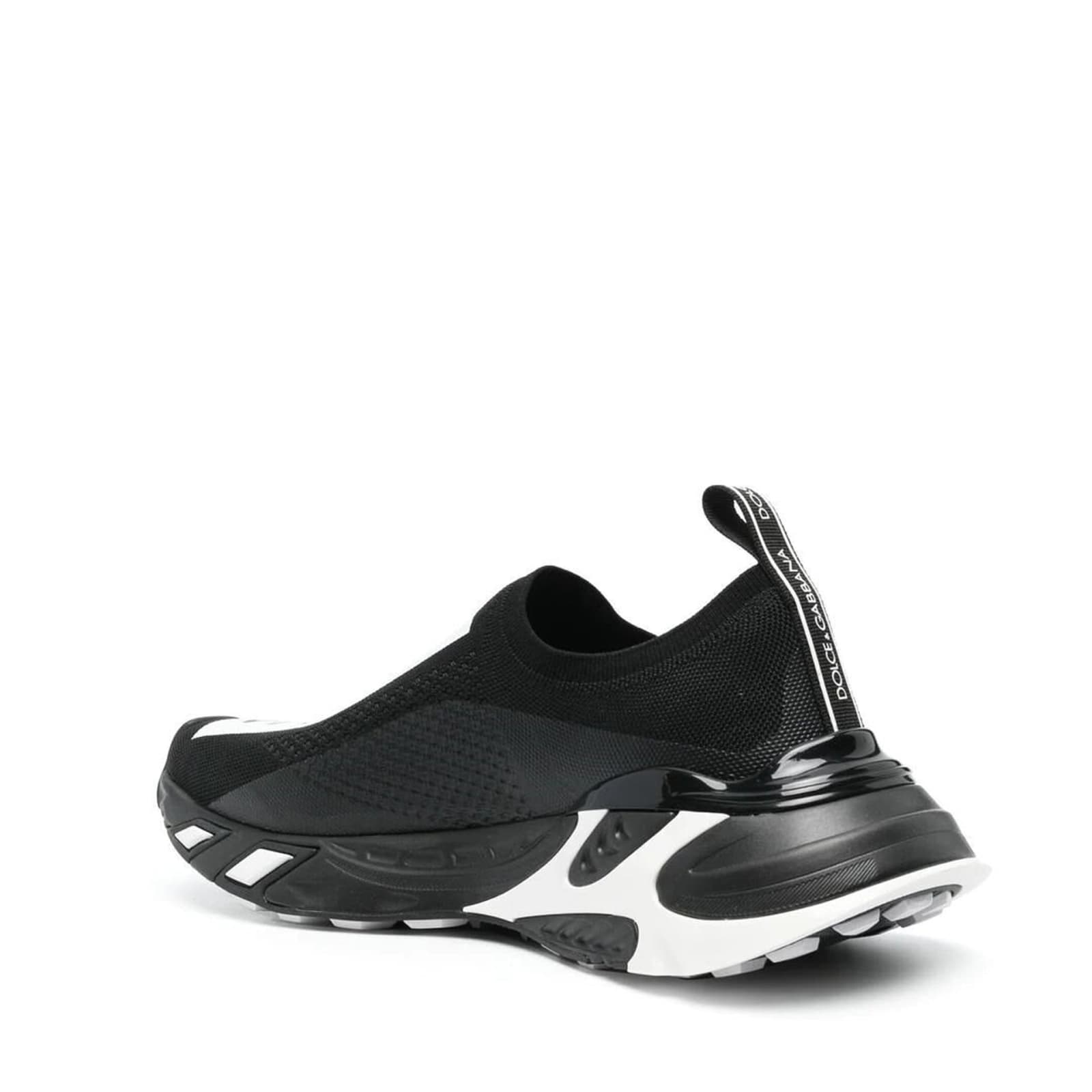 Dolce & Gabbana Logo Sneakers In Black