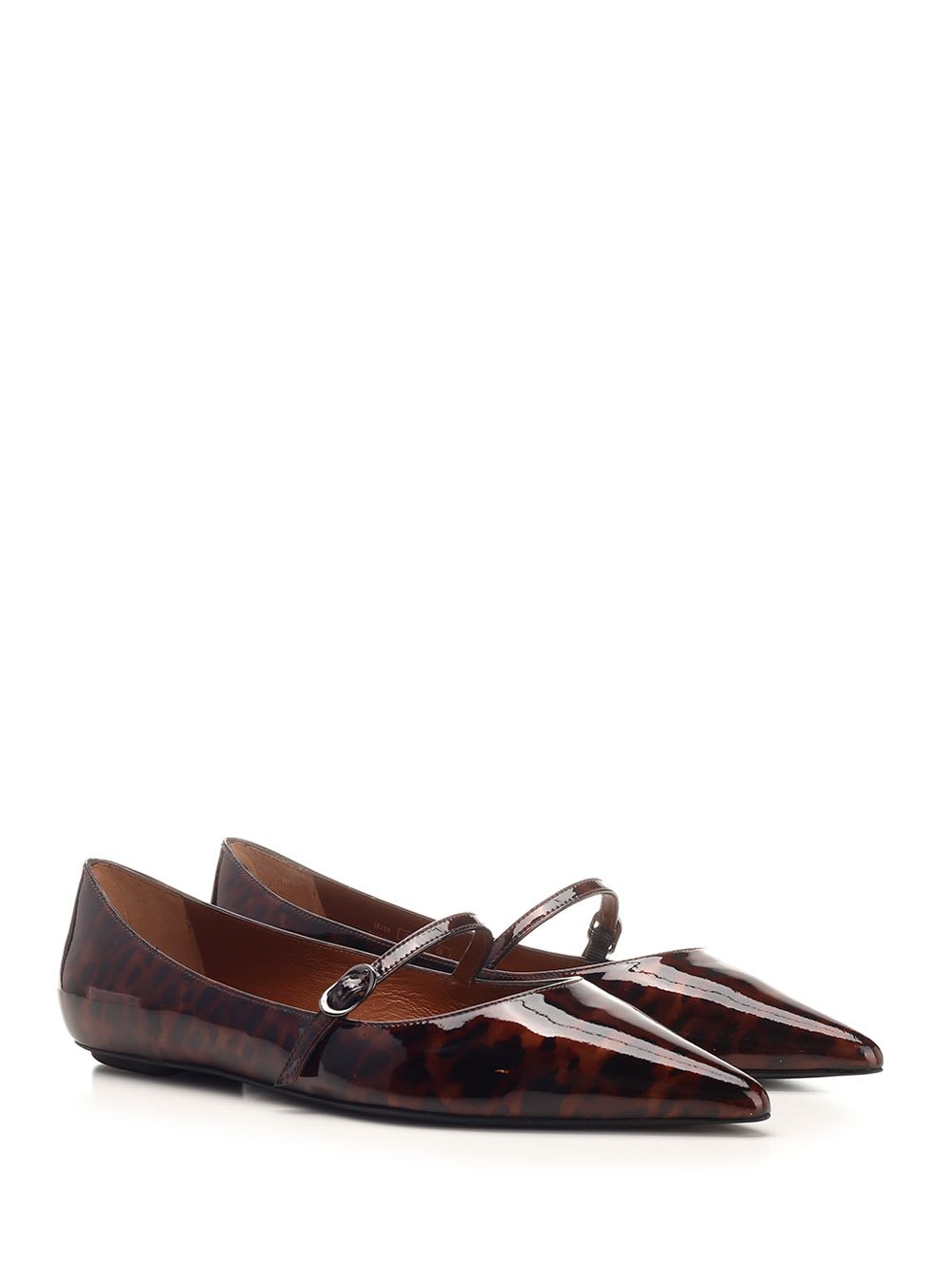 Shop Stuart Weitzman Emilia Mary Jane In Brown