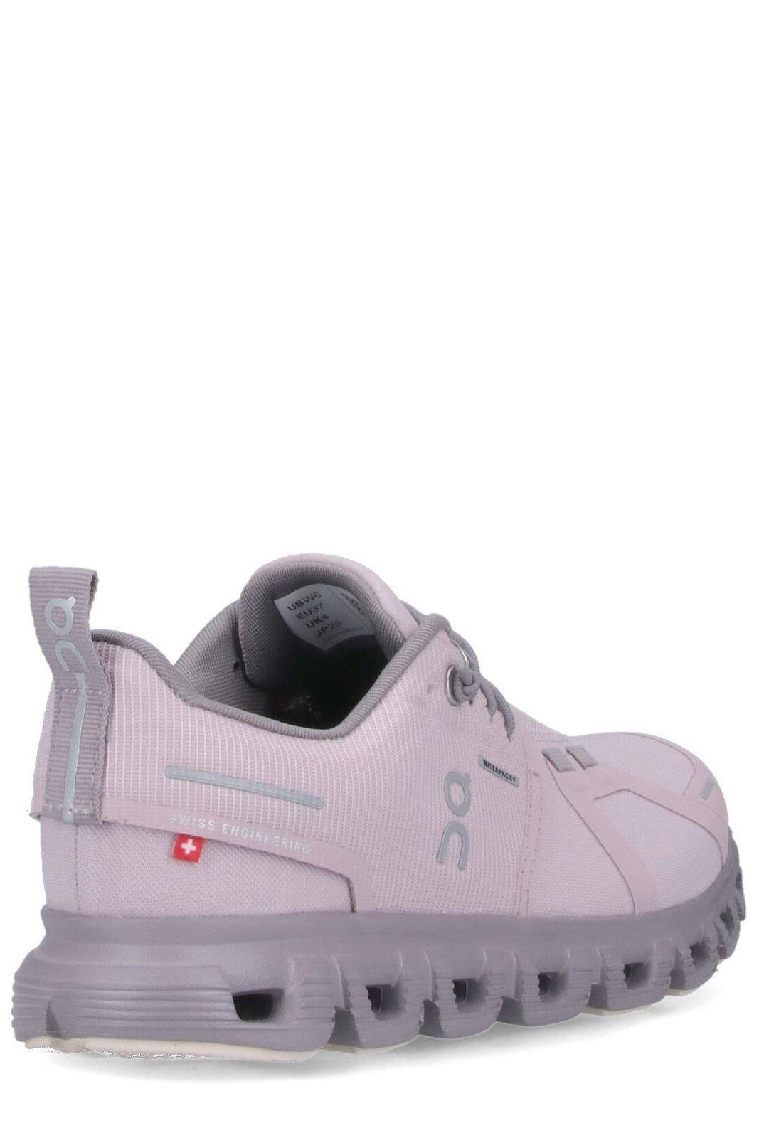On Cloud 6 Panelled Mesh Sneakers In Purple