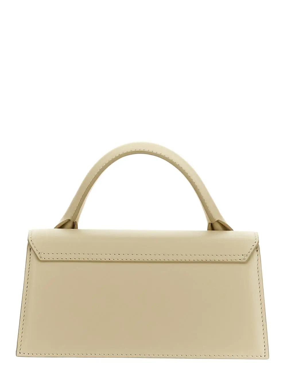 Shop Jacquemus Le Chiquito Long Bag In Ivory