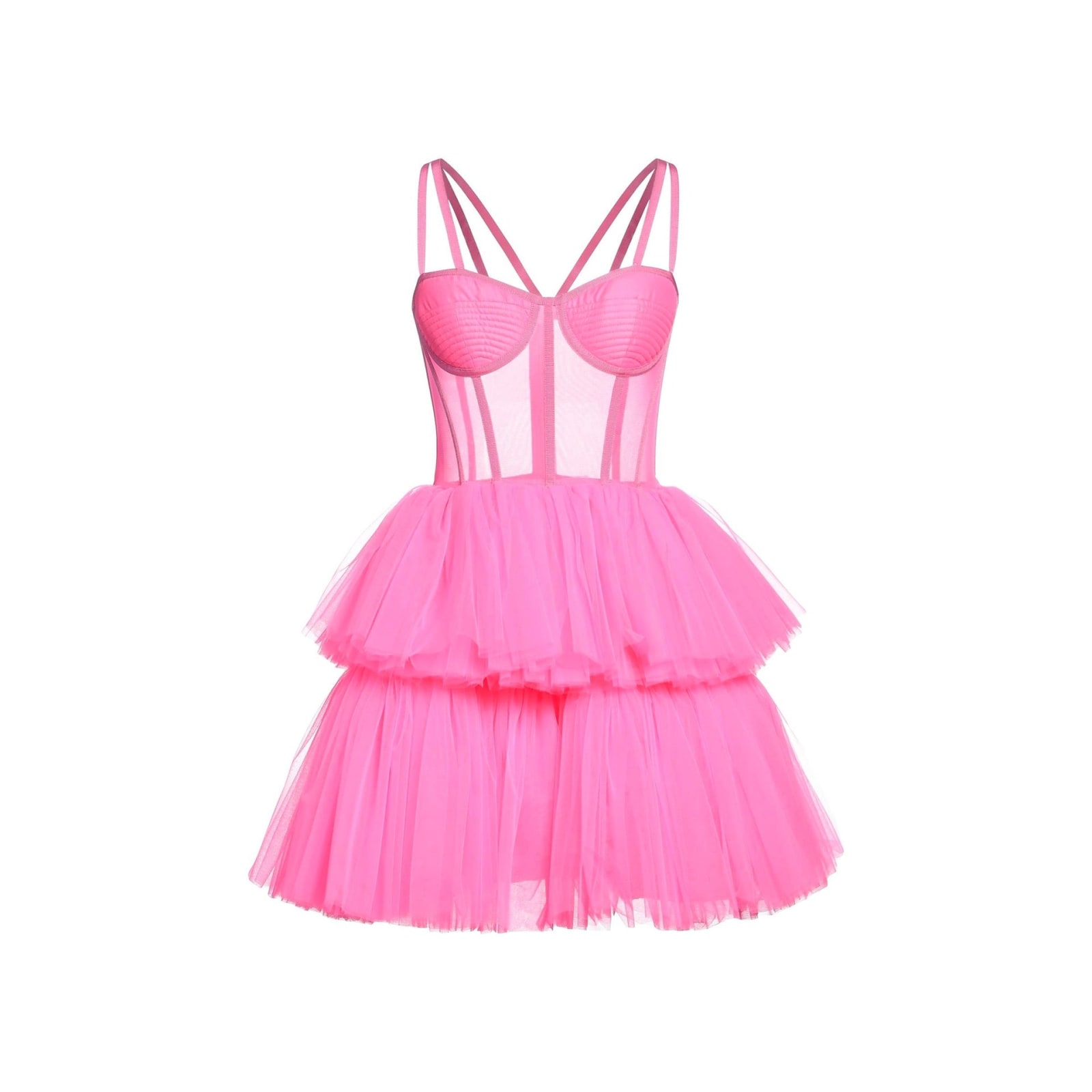 Tulle Mini Dress