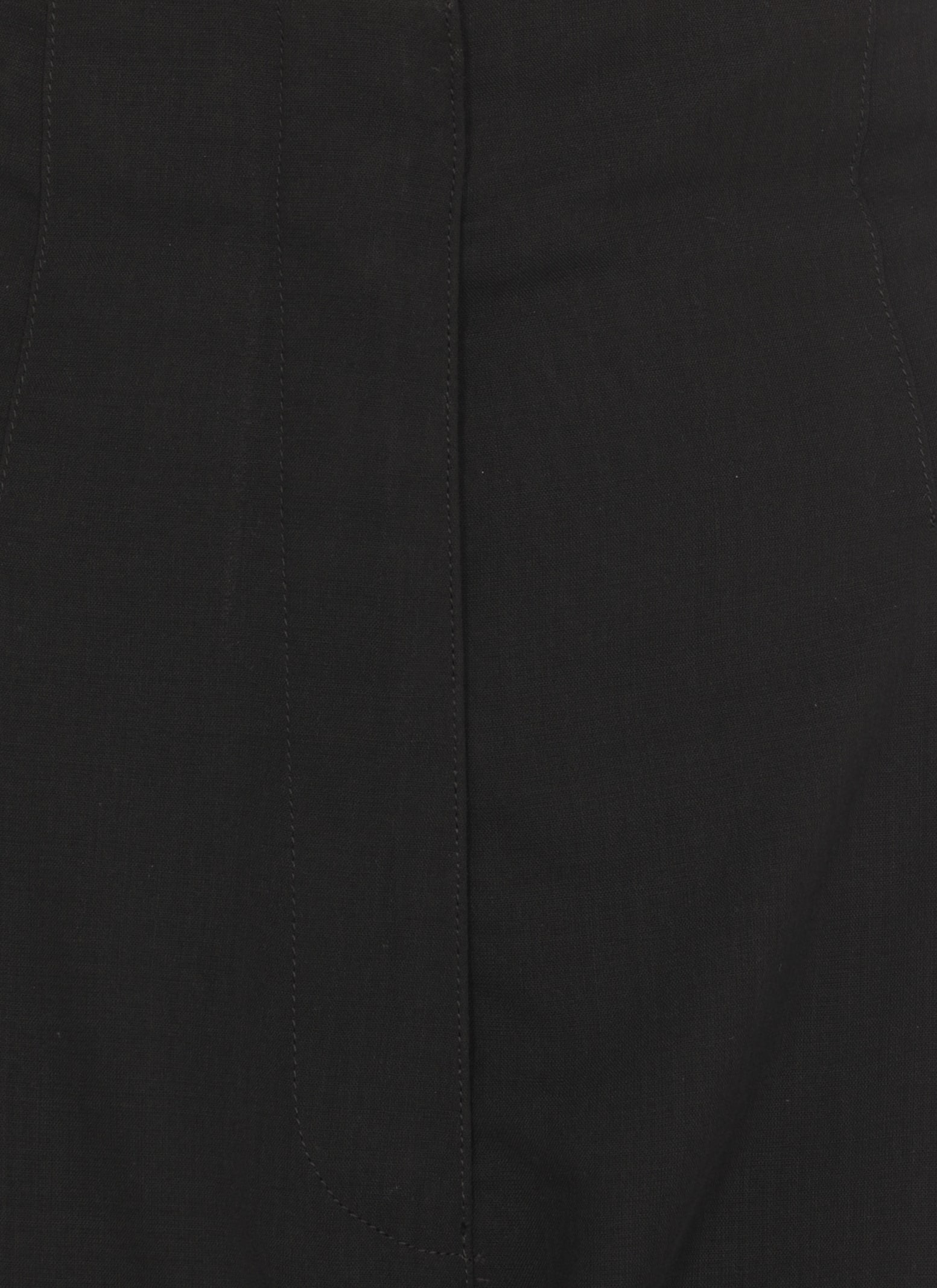 Philosophy Di Lorenzo Serafini High Waist Wool Pants With Sheer Panels