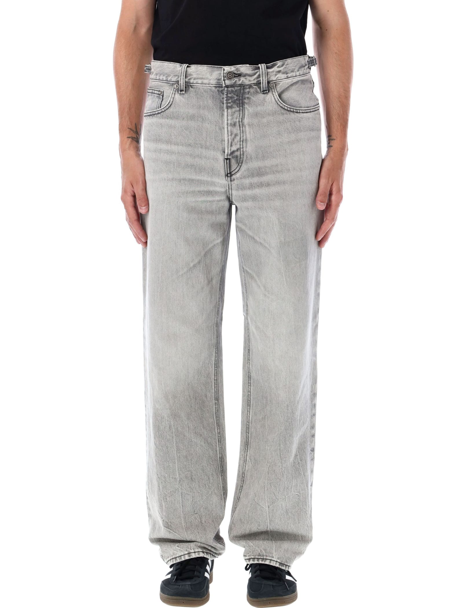 Shop Haikure Logan Jeans In Fog Grey