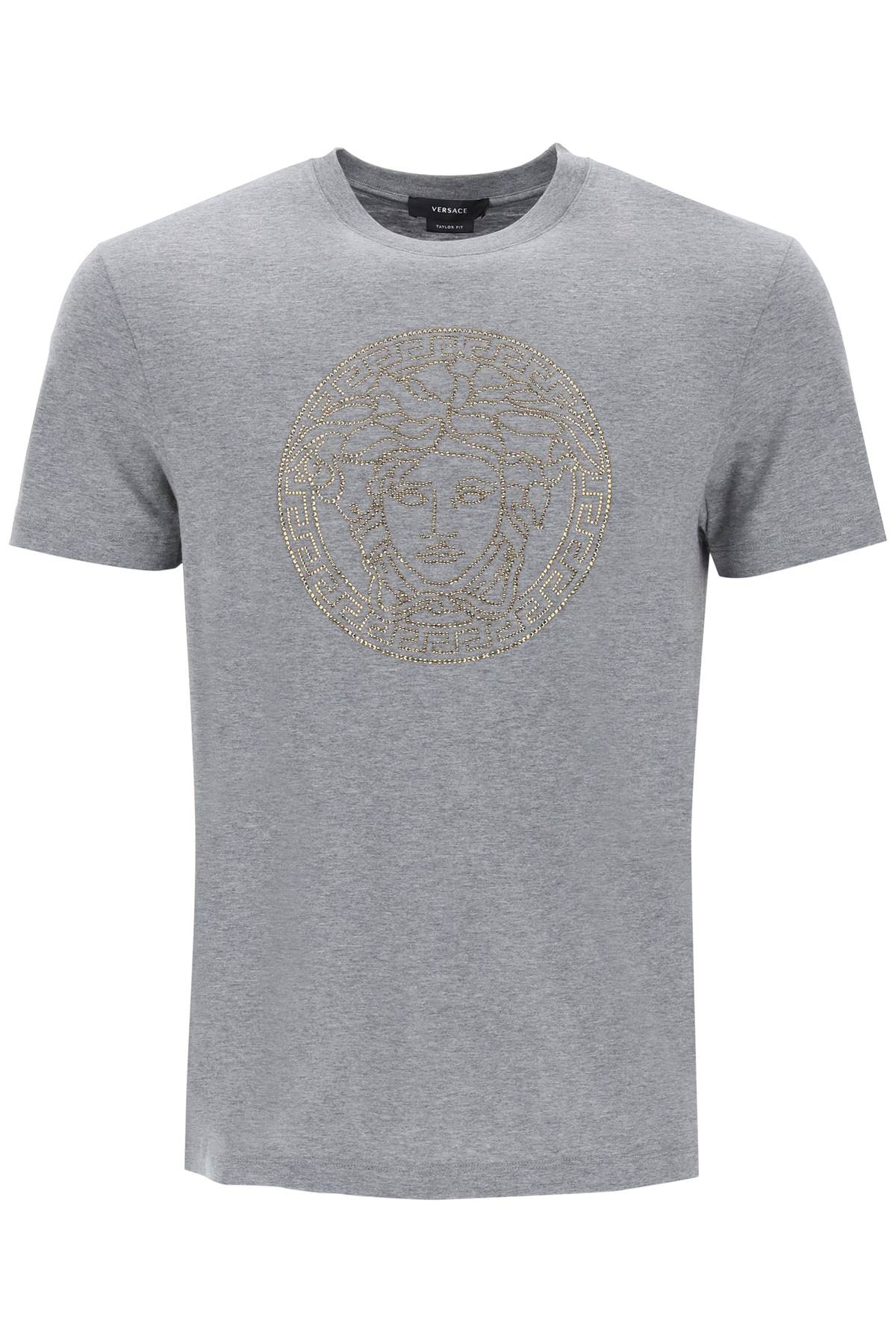 Rhinestones Medusa T-shirt