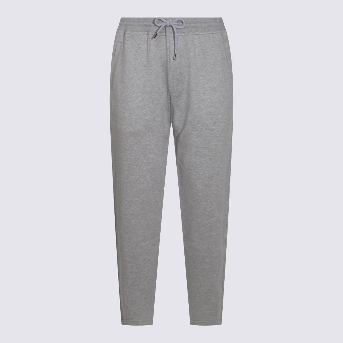 Brunello Cucinelli Trousers Grigio Medio In Gray