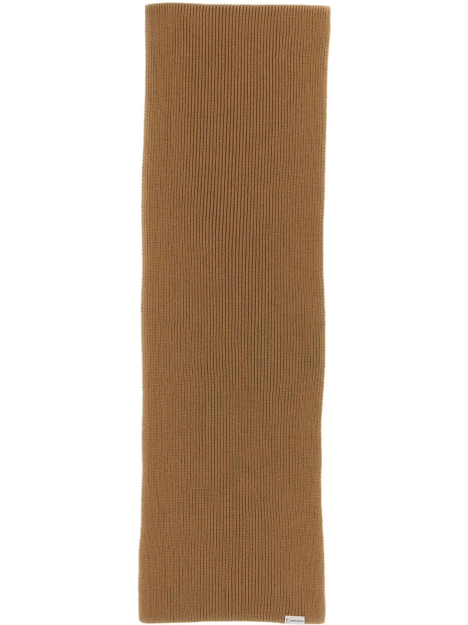 Woolrich Ribbed Wool Scarf