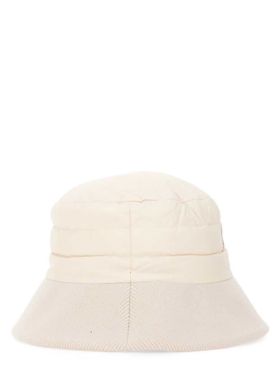 PARAJUMPERS BUCKET HAT WITH LOGO