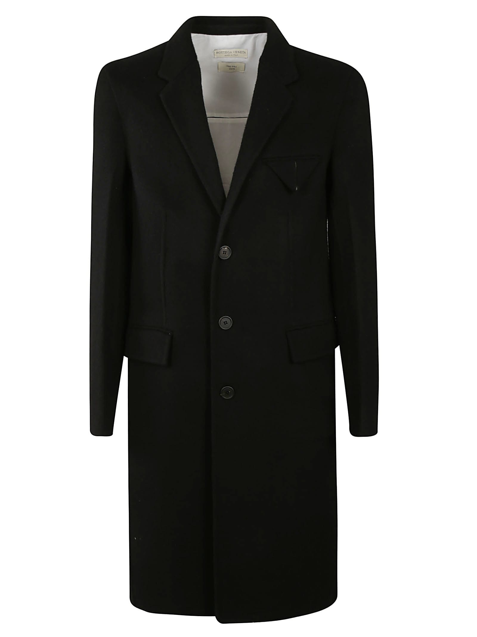 Bottega Veneta Doubleface Coat In Black | ModeSens