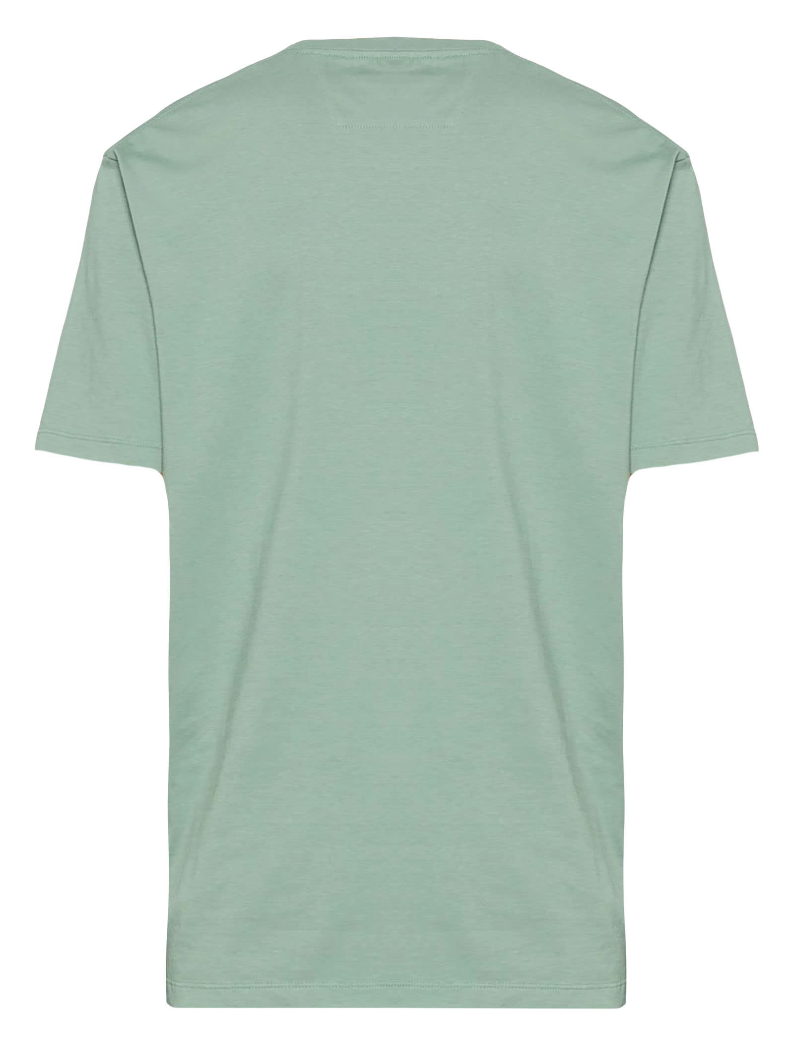 Shop C.p. Company Green Cotton T-shirt